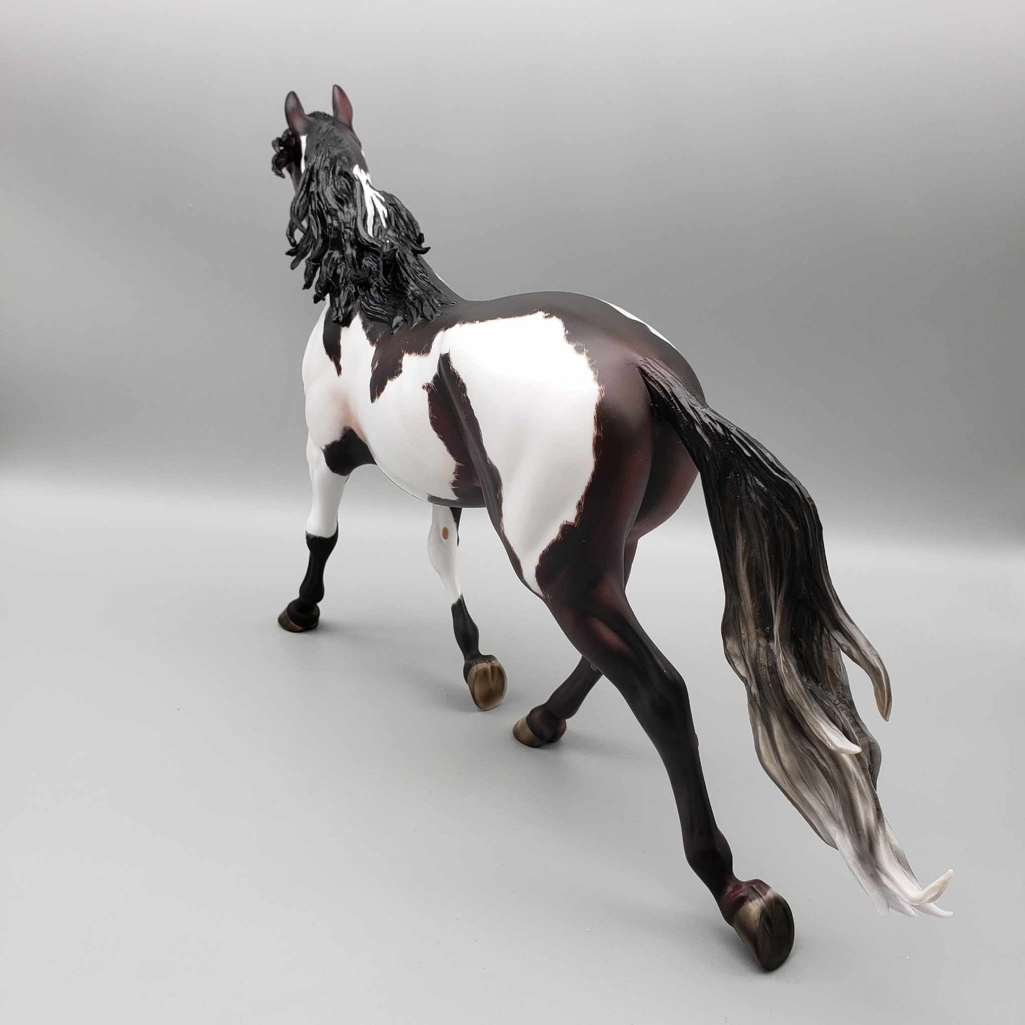 Breeze OOAK Dark Bay Overo Palouse By Julie Keim BEST OFFERS Moonlight Madness MM23