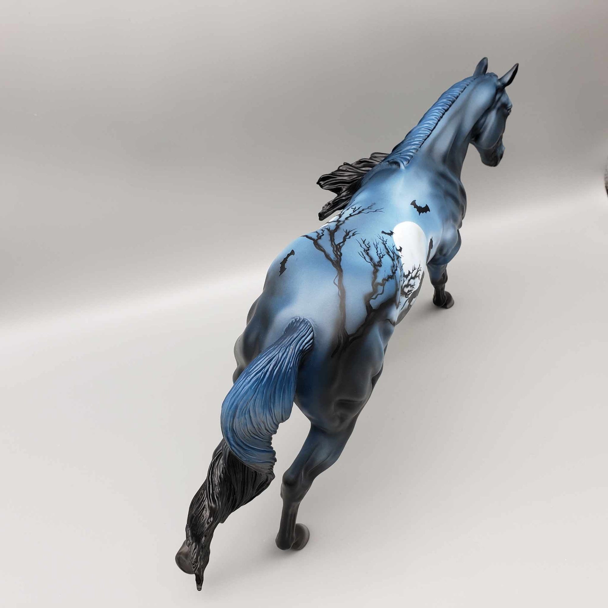 Midnight Run OOAK Deco Running Stock Horse by Dawn Quick Best Offers 9/11/23