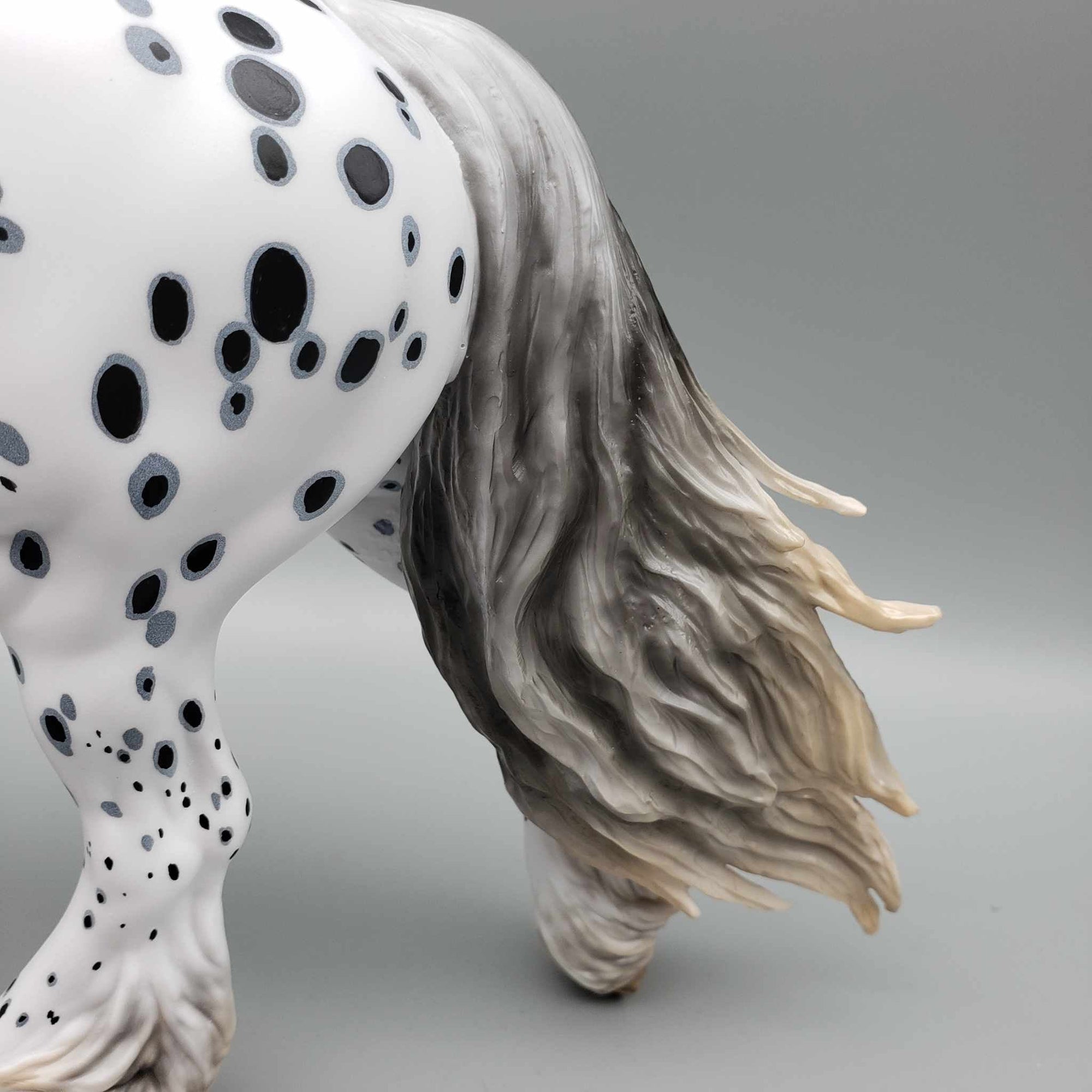 Three Shillings OOAK Extreme Appaloosa Irish Cob By Ellen Robbins Offers 9/11/23