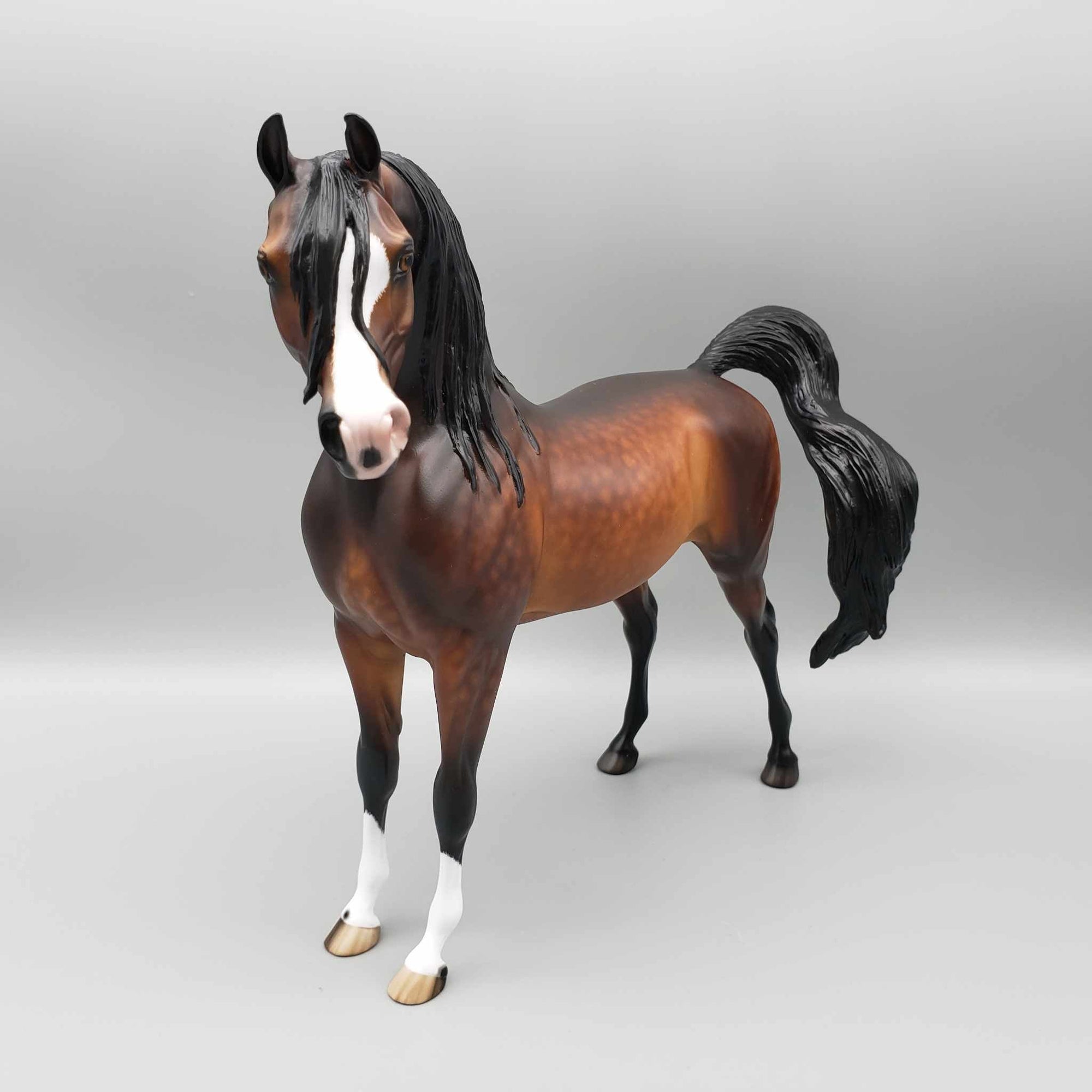 Santiba OOAK Dappled Bay Arab Stallion By Sheryl Leisure Best Offers 9/11/23