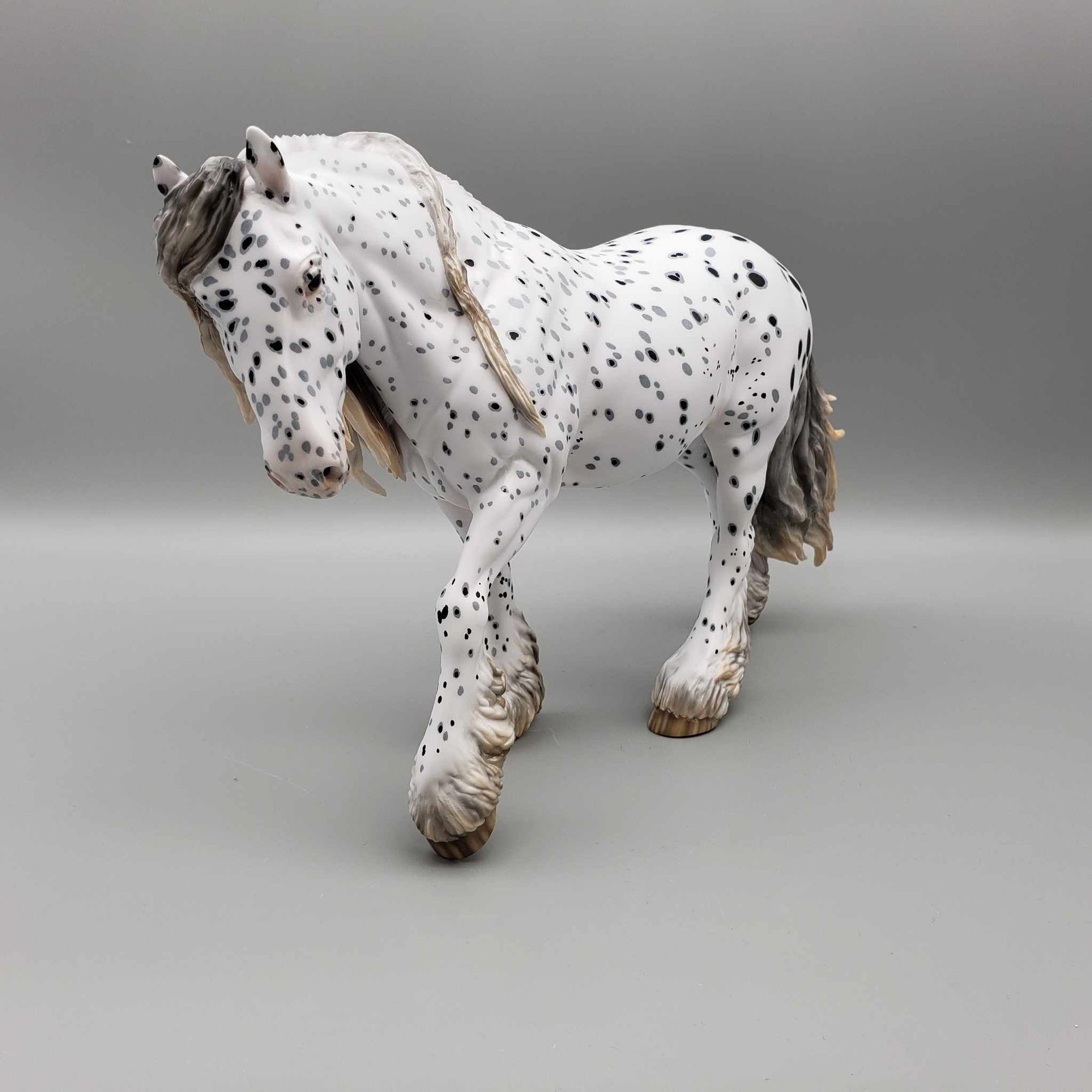 Three Shillings OOAK Extreme Appaloosa Irish Cob By Ellen Robbins Offers 9/11/23