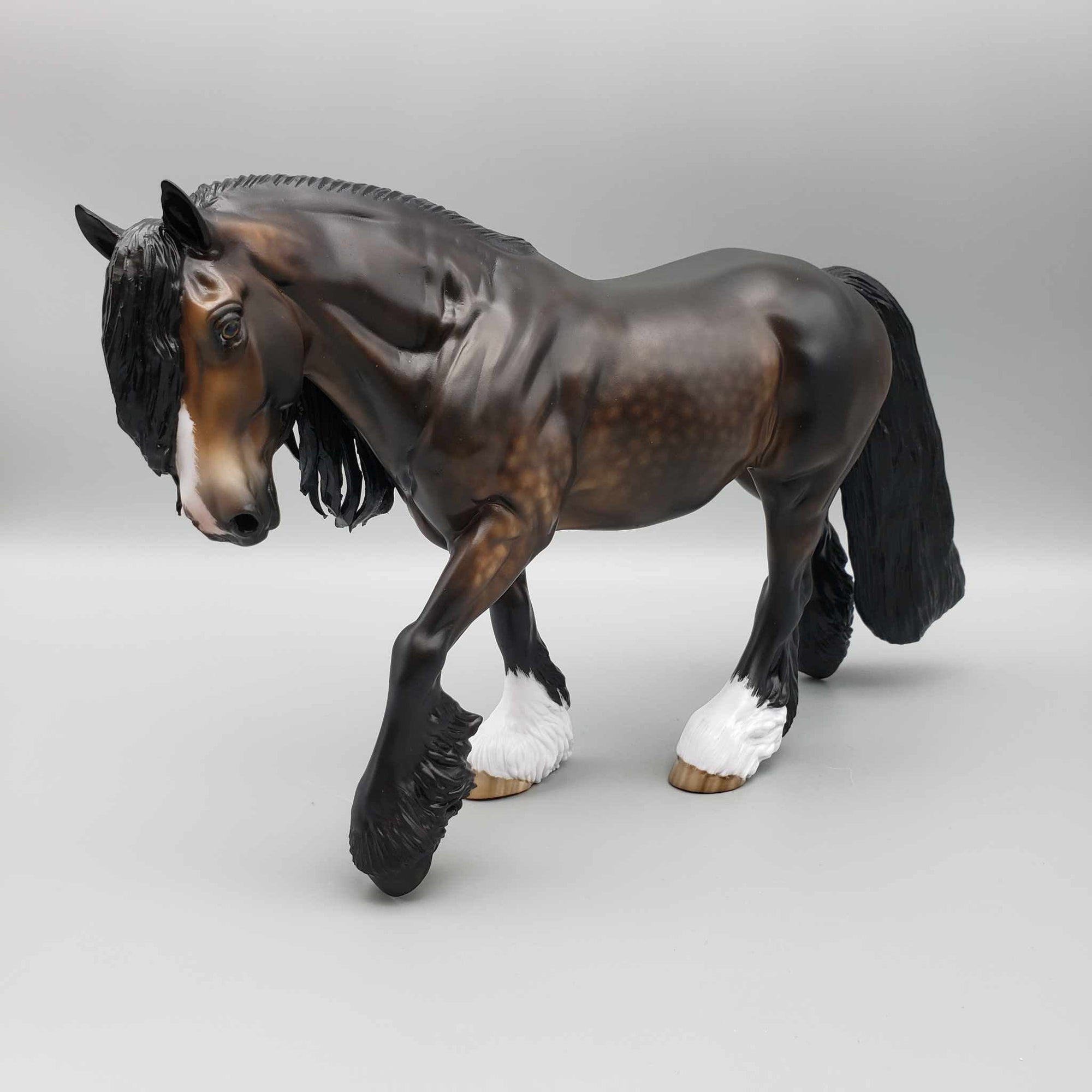 Barqs OOAK Dappled Black Bay Cob By Sheryl Leisure Best Offers 9/11/23