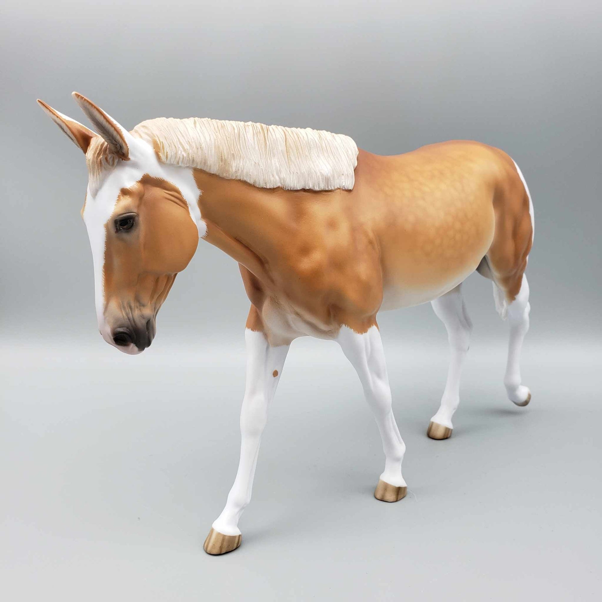 Sun Drop OOAK Sorrel Dappled Tobiano Mule By Sheryl Leisure Best Offers 12/4/23