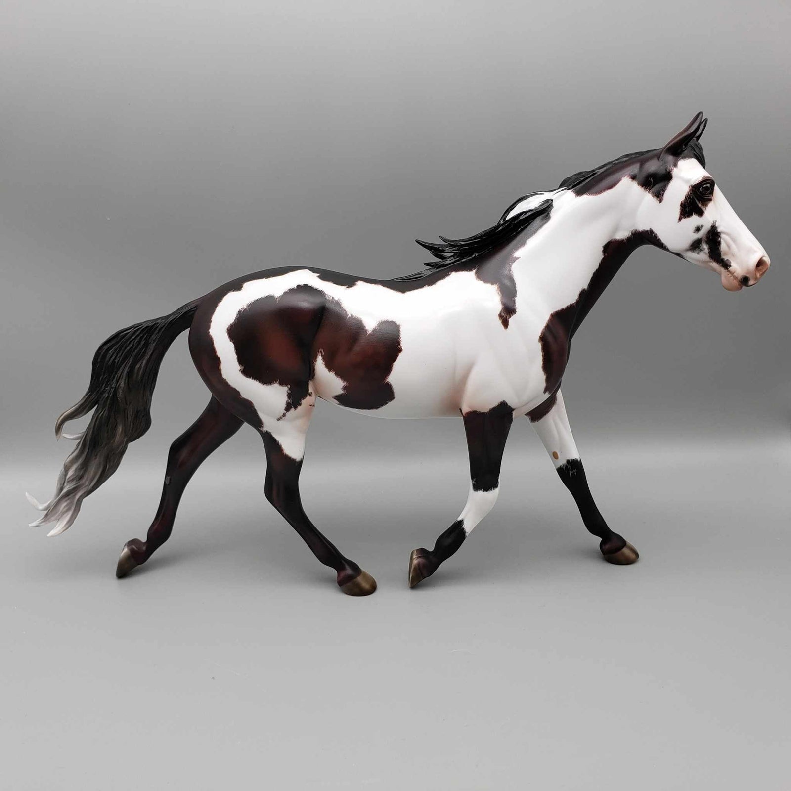 Breeze OOAK Dark Bay Overo Palouse By Julie Keim BEST OFFERS Moonlight Madness MM23