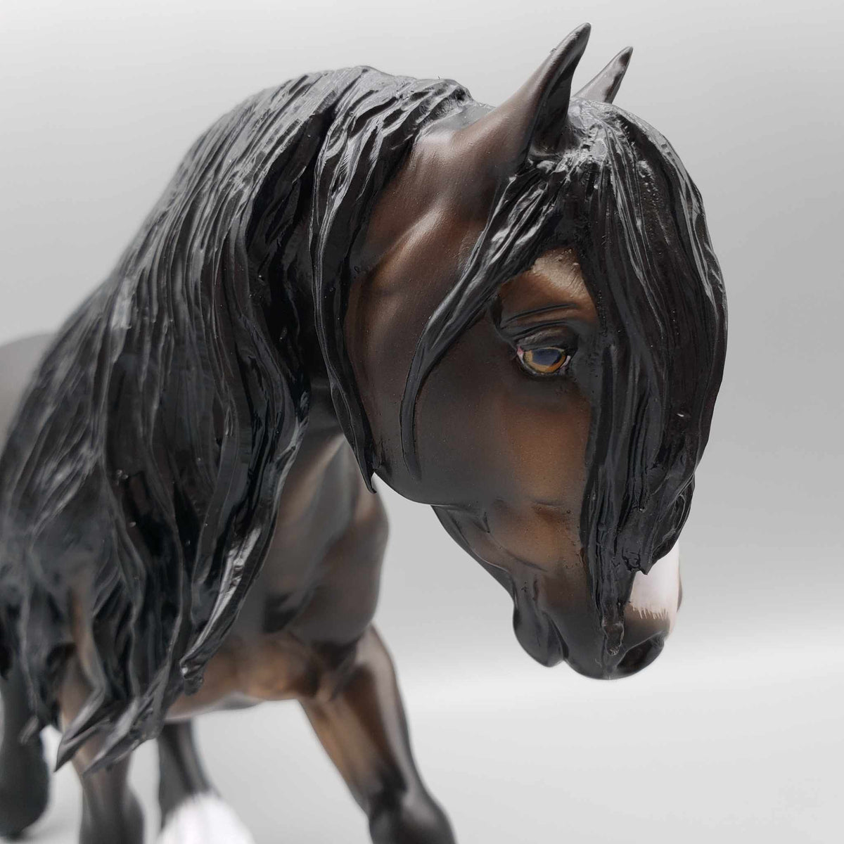 Barqs OOAK Dappled Black Bay Cob By Sheryl Leisure Best Offers 9/11/23