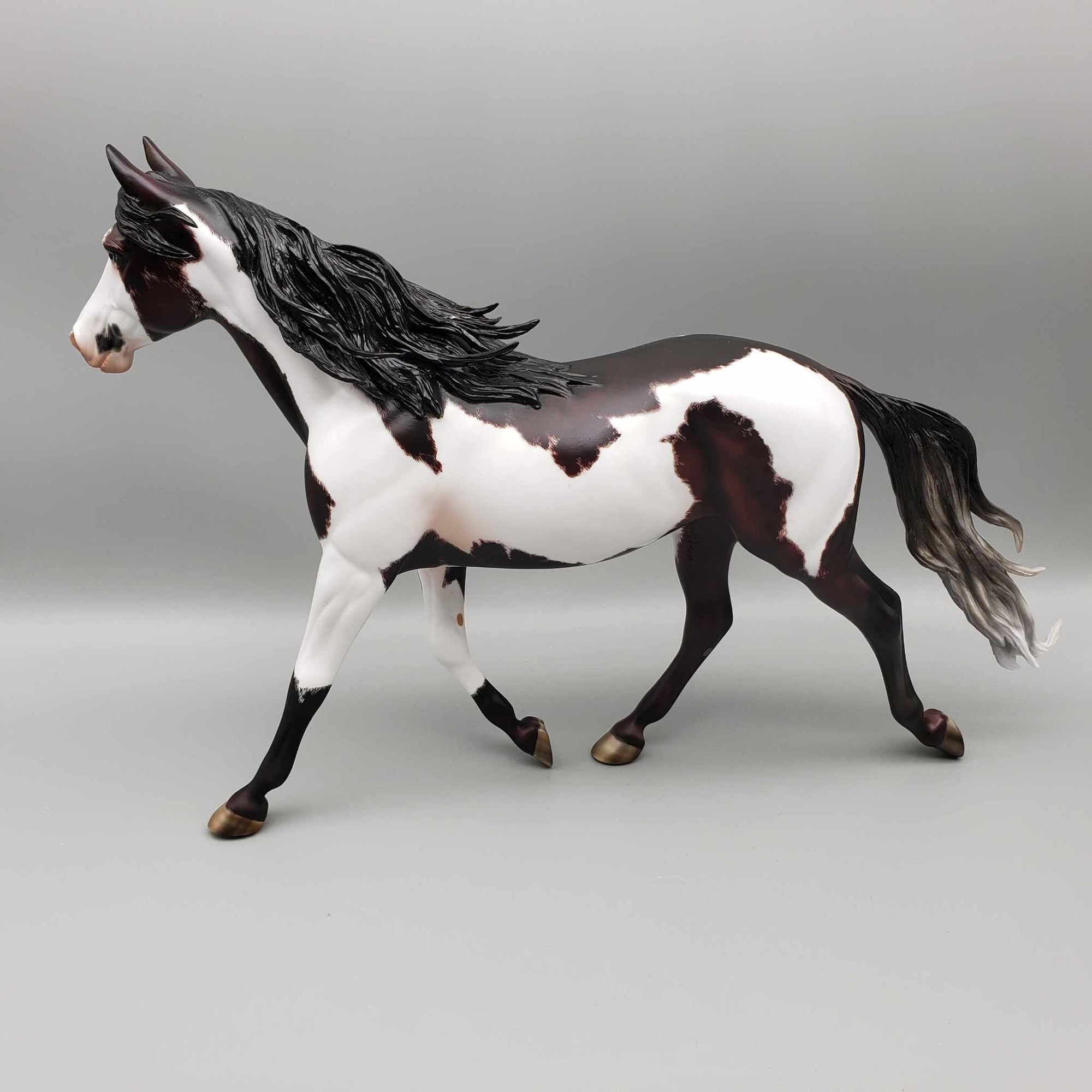 Breeze OOAK Dark Bay Overo Palouse By Julie Keim BEST OFFERS Moonlight Madness MM23