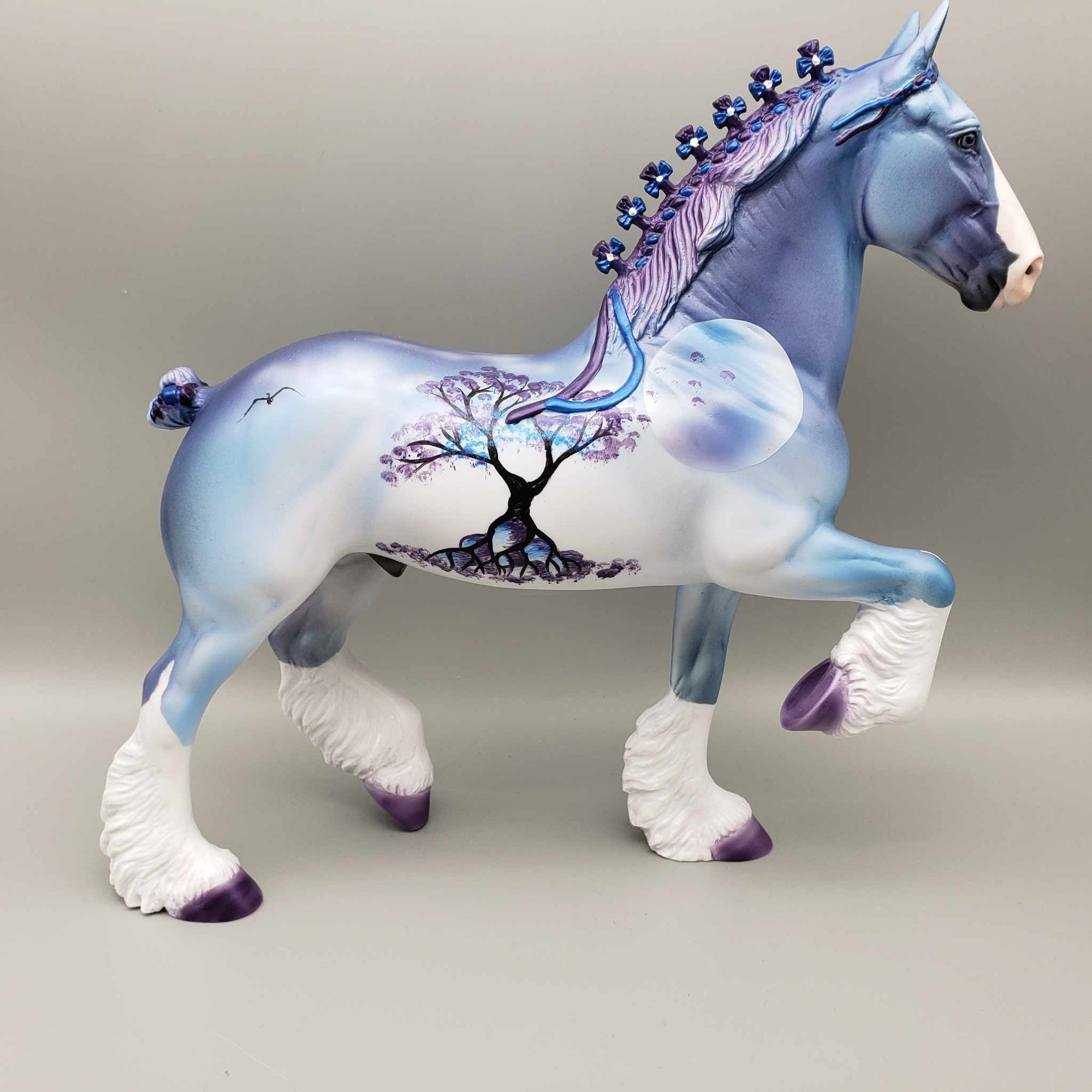 Gioria OOAK Deco Trotting Drafter By Dawn Quick  Fall Facebook Auction 9/23