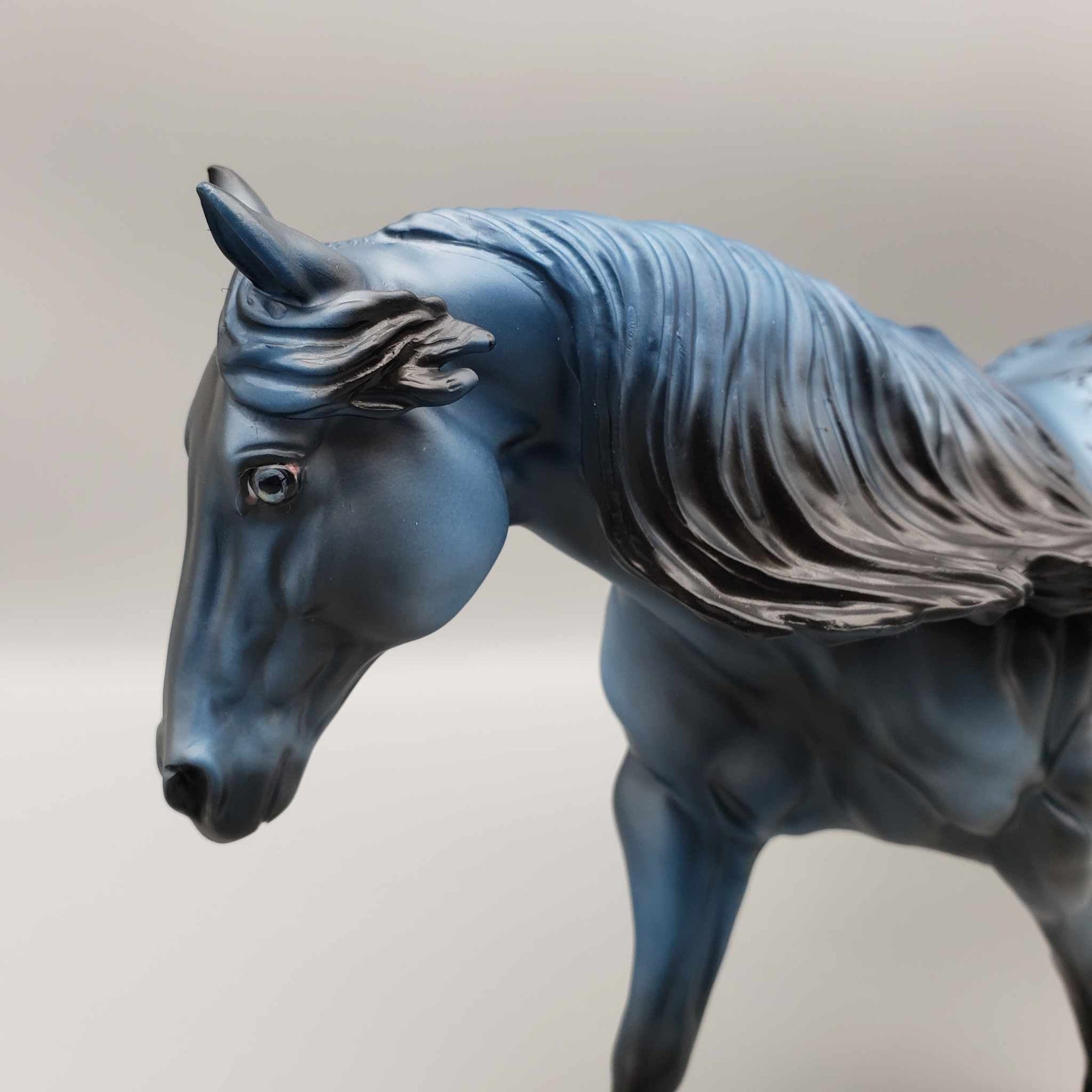 Midnight Run OOAK Deco Running Stock Horse by Dawn Quick Best Offers 9/11/23