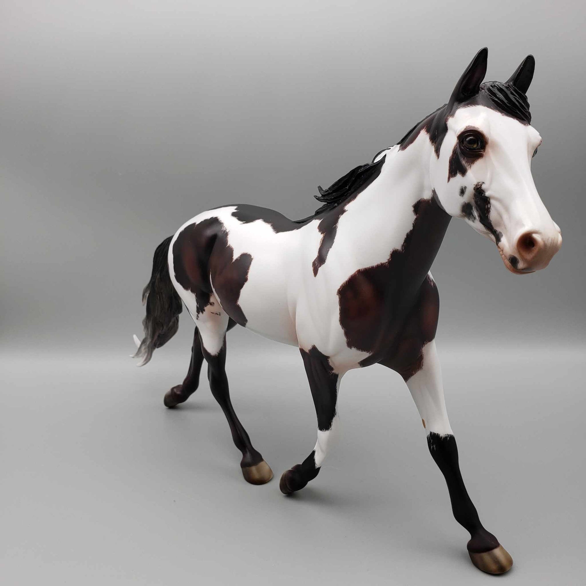 Breeze OOAK Dark Bay Overo Palouse By Julie Keim BEST OFFERS Moonlight Madness MM23