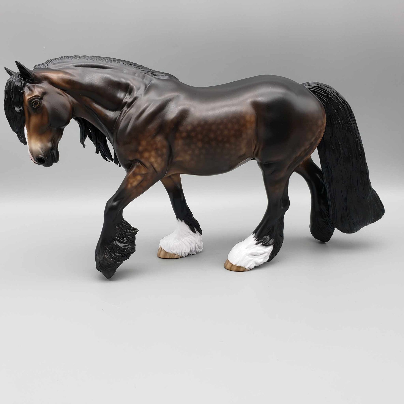 Barqs OOAK Dappled Black Bay Cob By Sheryl Leisure Best Offers 9/11/23