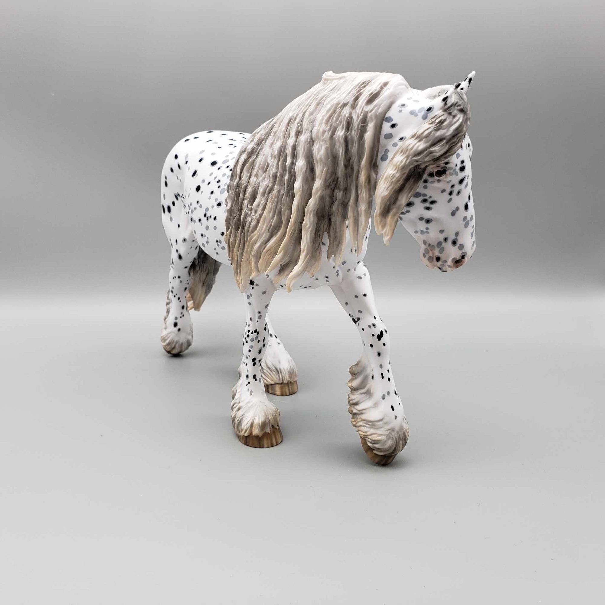 Three Shillings OOAK Extreme Appaloosa Irish Cob By Ellen Robbins Offers 9/11/23