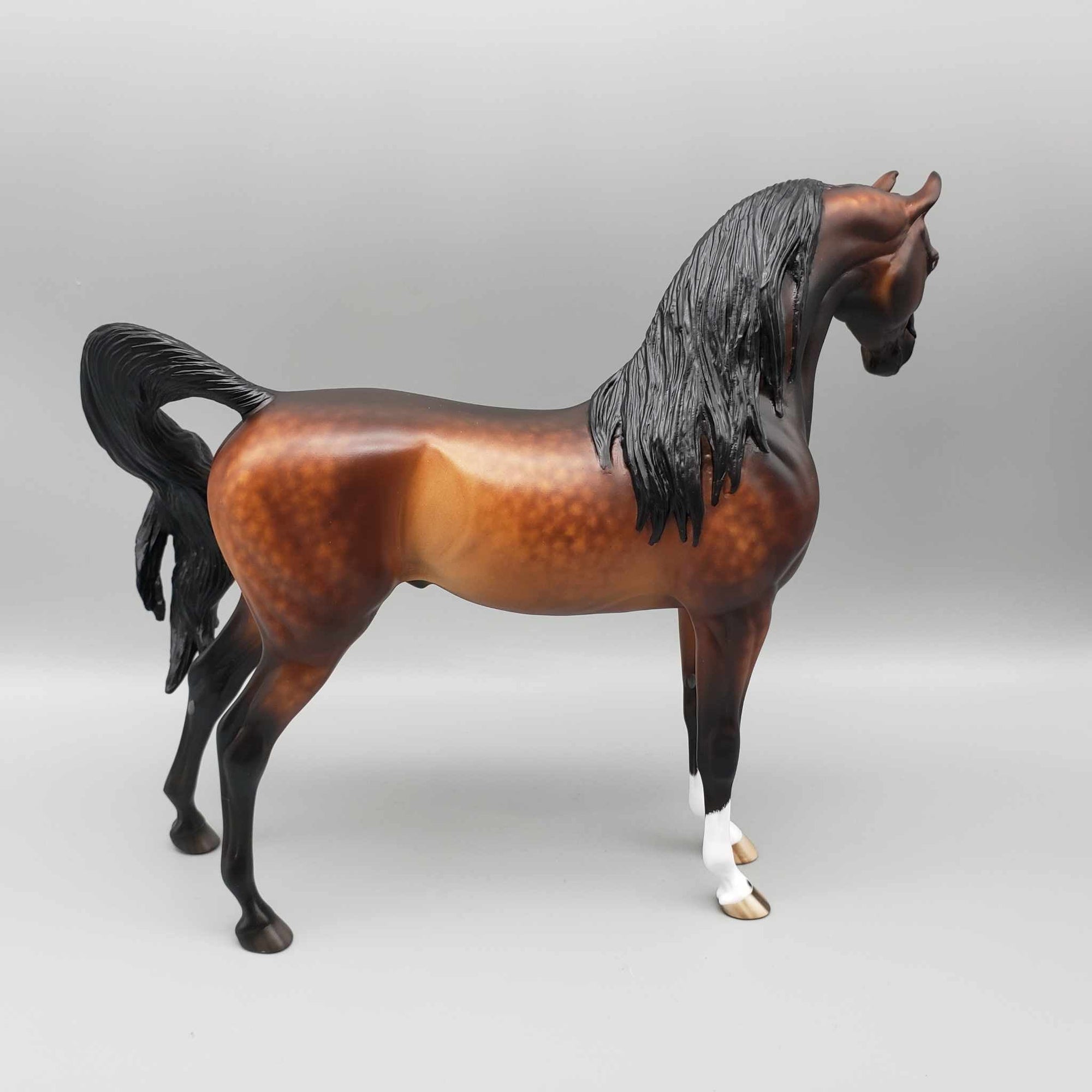 Santiba OOAK Dappled Bay Arab Stallion By Sheryl Leisure Best Offers 9/11/23