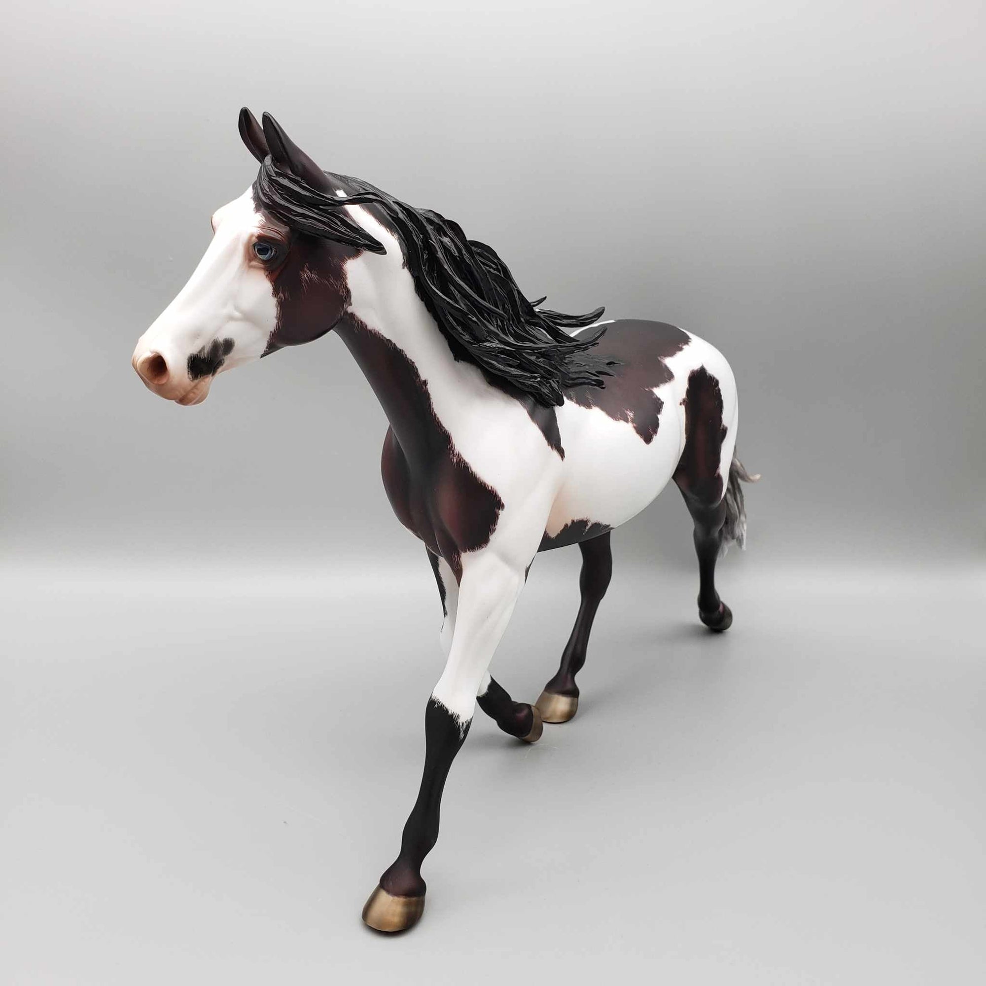 Breeze OOAK Dark Bay Overo Palouse By Julie Keim BEST OFFERS Moonlight Madness MM23