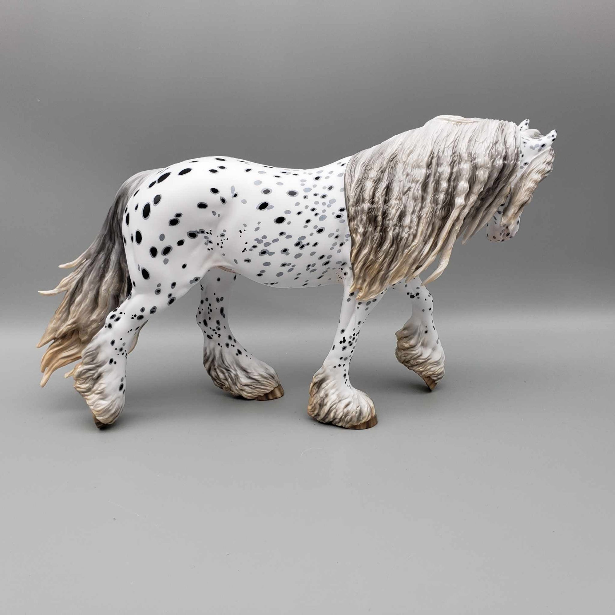 Three Shillings OOAK Extreme Appaloosa Irish Cob By Ellen Robbins Offers 9/11/23