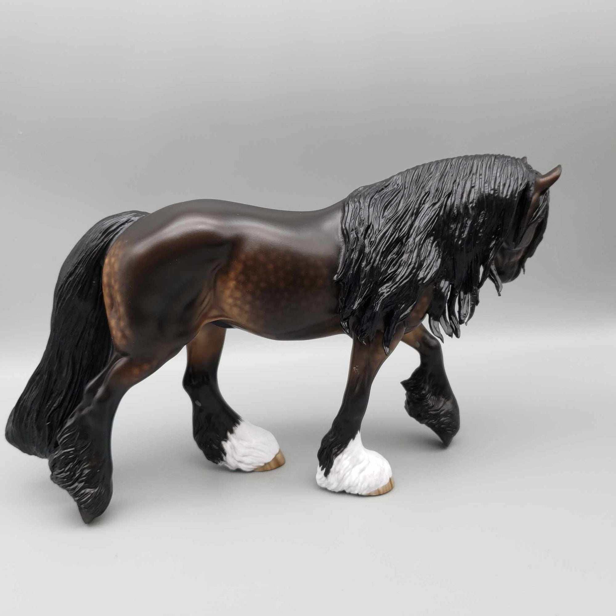 Barqs OOAK Dappled Black Bay Cob By Sheryl Leisure Best Offers 9/11/23