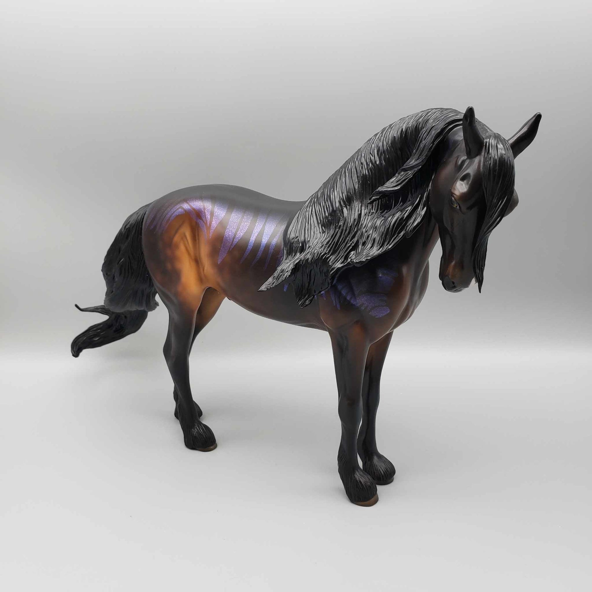 Dark Enchanter OOAK Bay Deco Purple Zebra  BEST OFFER Moonlight Madness 2023 MM23