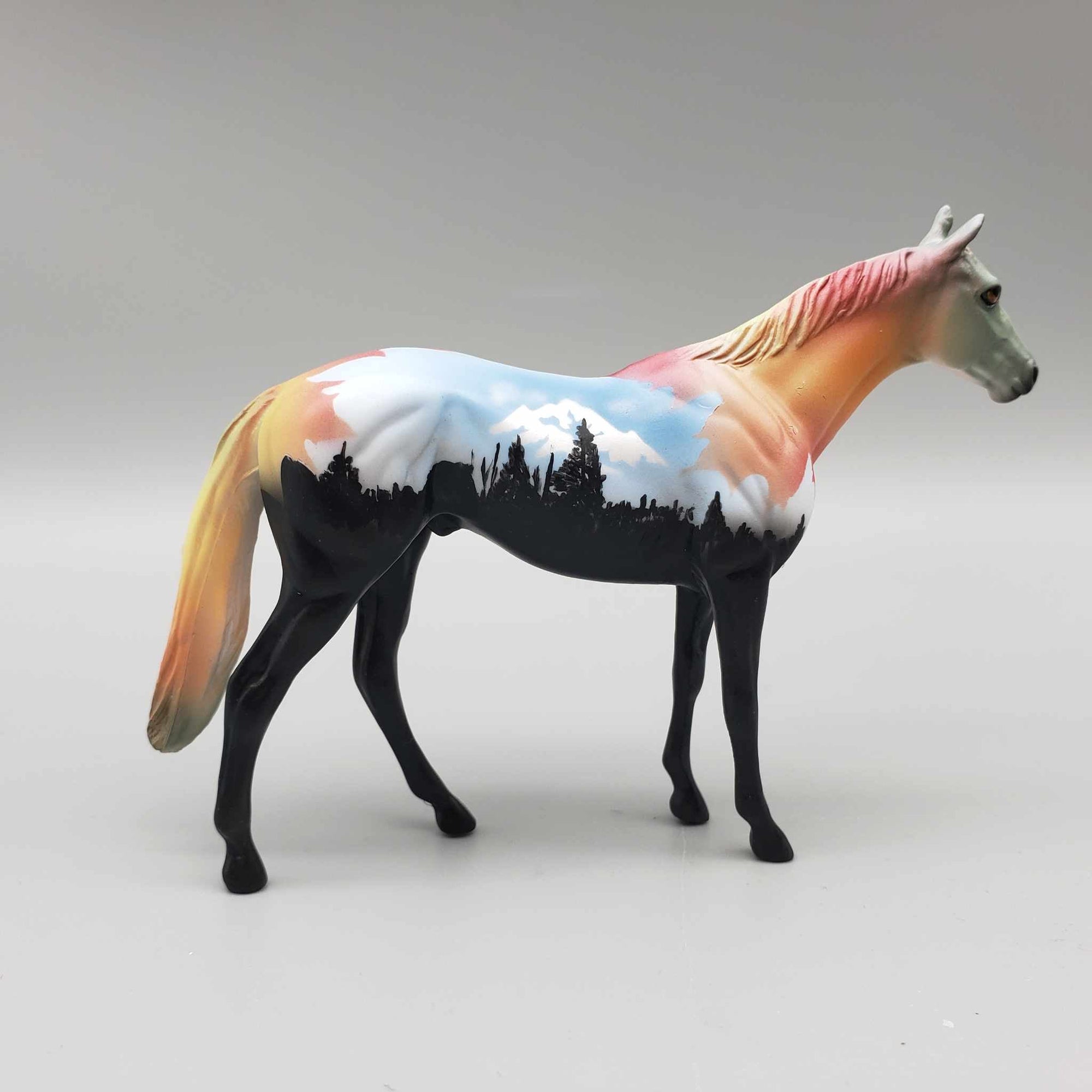 September OOAK Deco Thoroughbred Chip By Dawn Quick Calendar 2024 Prize