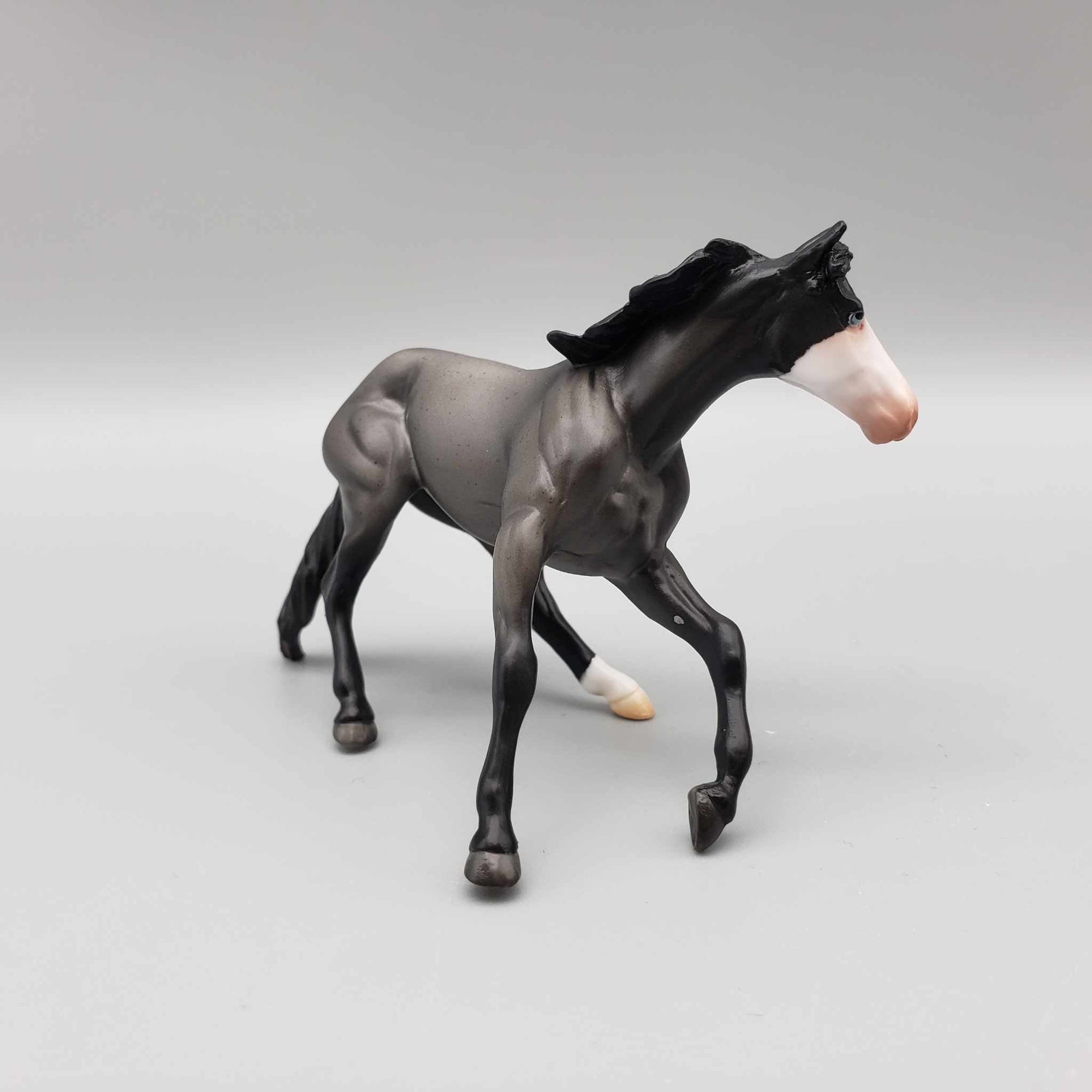 Mojo OOAK Blue Roan Cutter Chip By Angela Marleau Fall Into Autumn Random Drop Sale 9/23