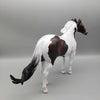 Kokomo Bay Tobiano Custom Ideal Stock Horse with Optional Paint Splashes by Ashley Palmer and Ellen Robbins AoTH23