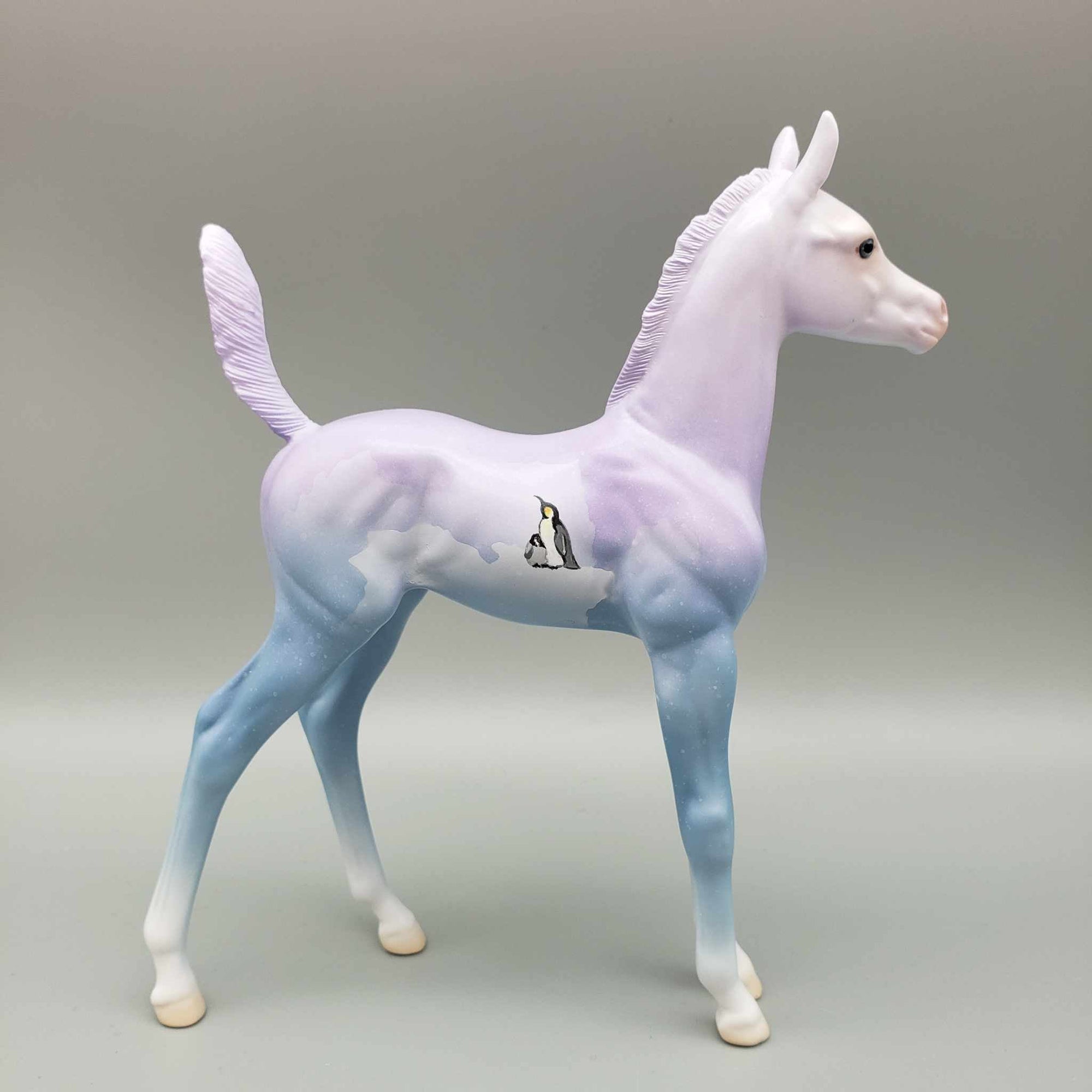 Little Emperors OOAK Deco Arab Foal By Jess Hamill Fall Facebook Auction 11/23 HS23