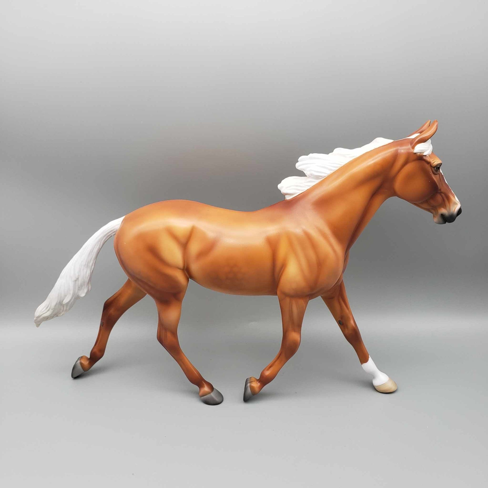 Fire Embers OOAK Flaxen Chestnut Palouse By Angela Marleau Holiday Sale HS23