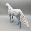 Josiah OOAK Wedgwood Blue Blue Roan Mustang Deco by Angela Marleau Fall Into Autumn Random Drop Sale 9/23