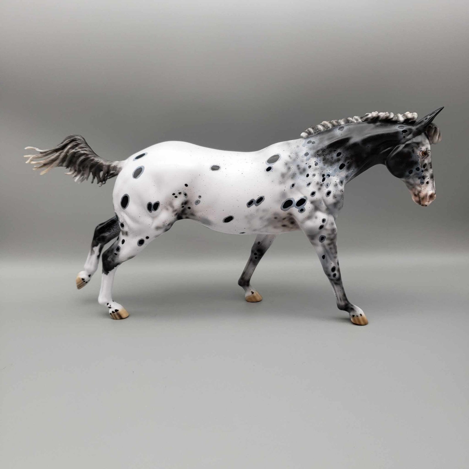 Stockings Fulla Coal OOAK Leopard Appaloosa By Ellen Robbins Holiday Best Offers 12/11/23