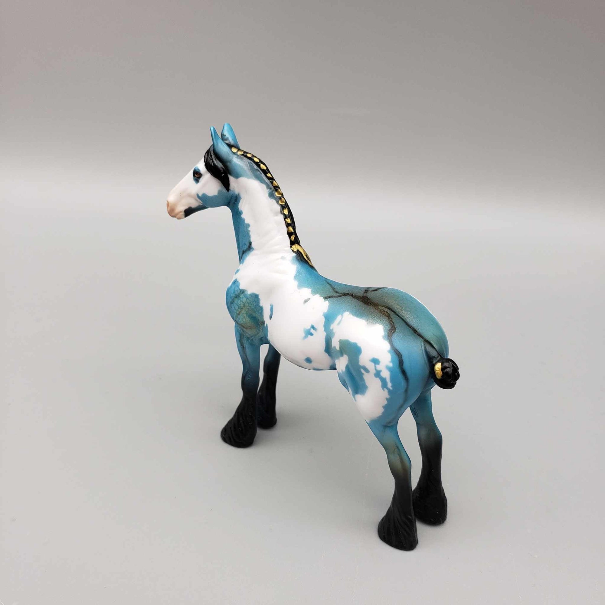 Ayer OOAK Turquoise Decorator Draft Chip By Dawn Quick Fall Into Autumn Random Drop Sale 9/23