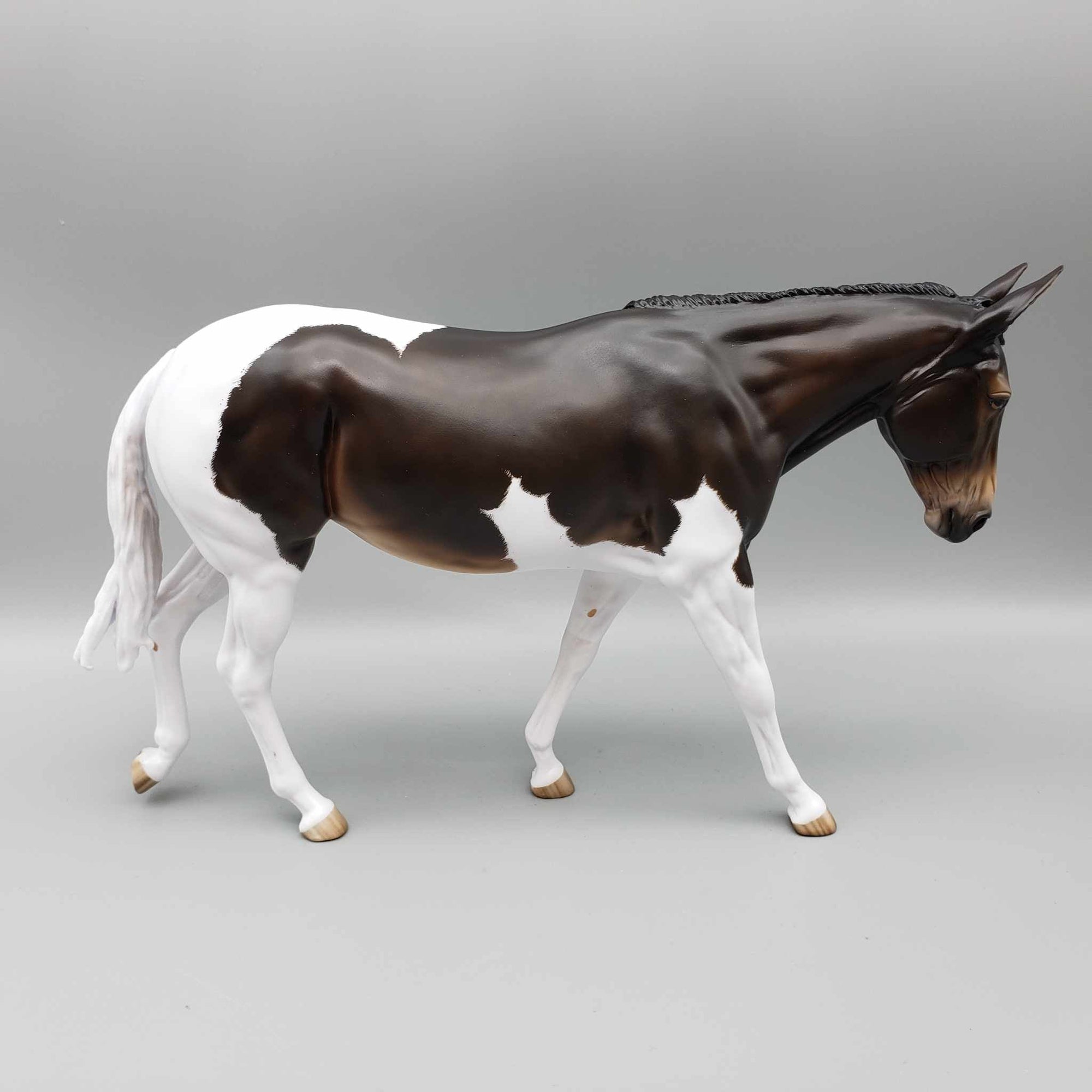 Moxie OOAK Dark Bay Tobiano Mule by Sheryl Leisure Best Offers 9/18/23