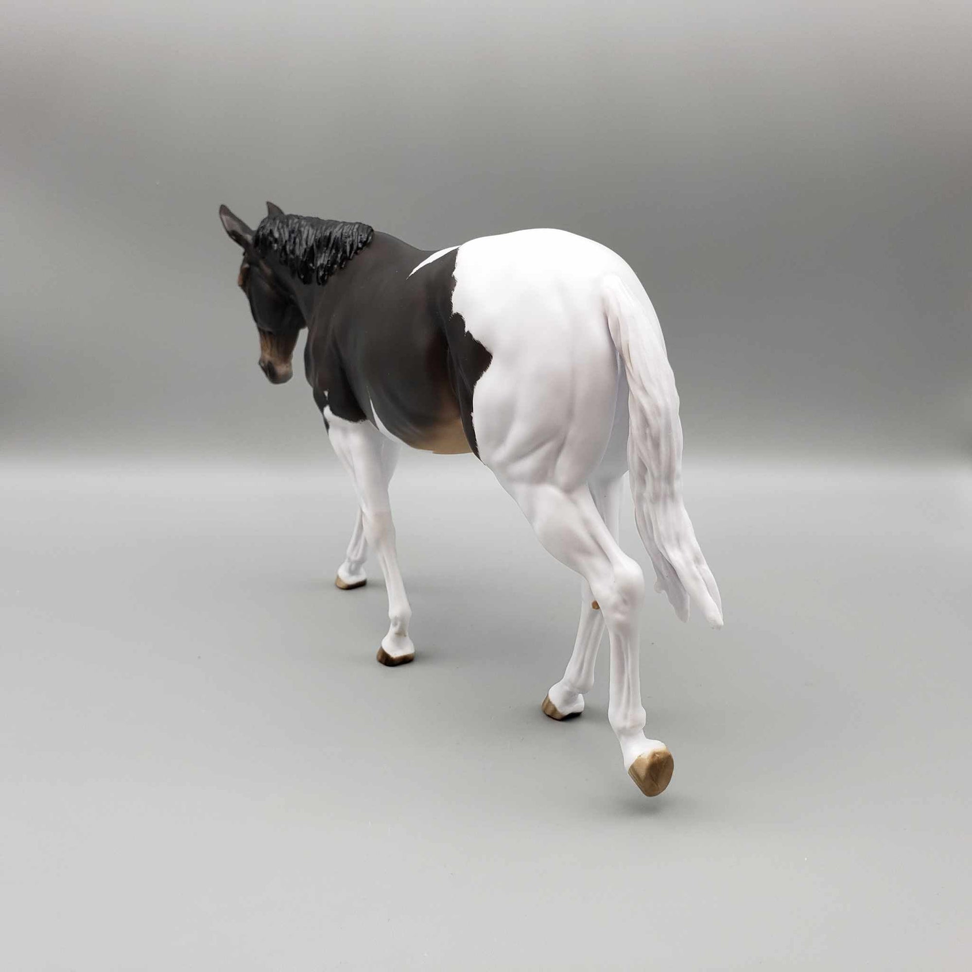 Moxie OOAK Dark Bay Tobiano Mule by Sheryl Leisure Best Offers 9/18/23
