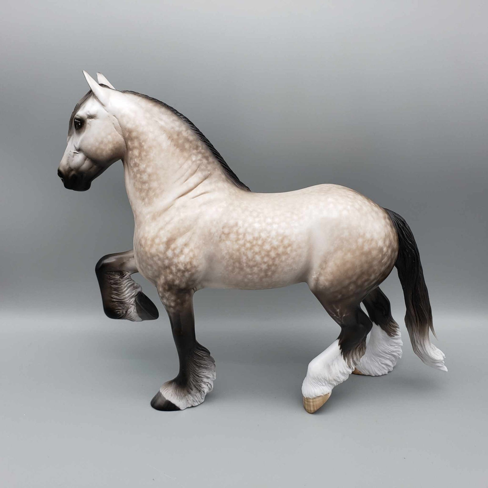 Schwepps OOAK Dapple Grey Trotting Drafter by Sheryl Leisure Best Offers 9/18/23