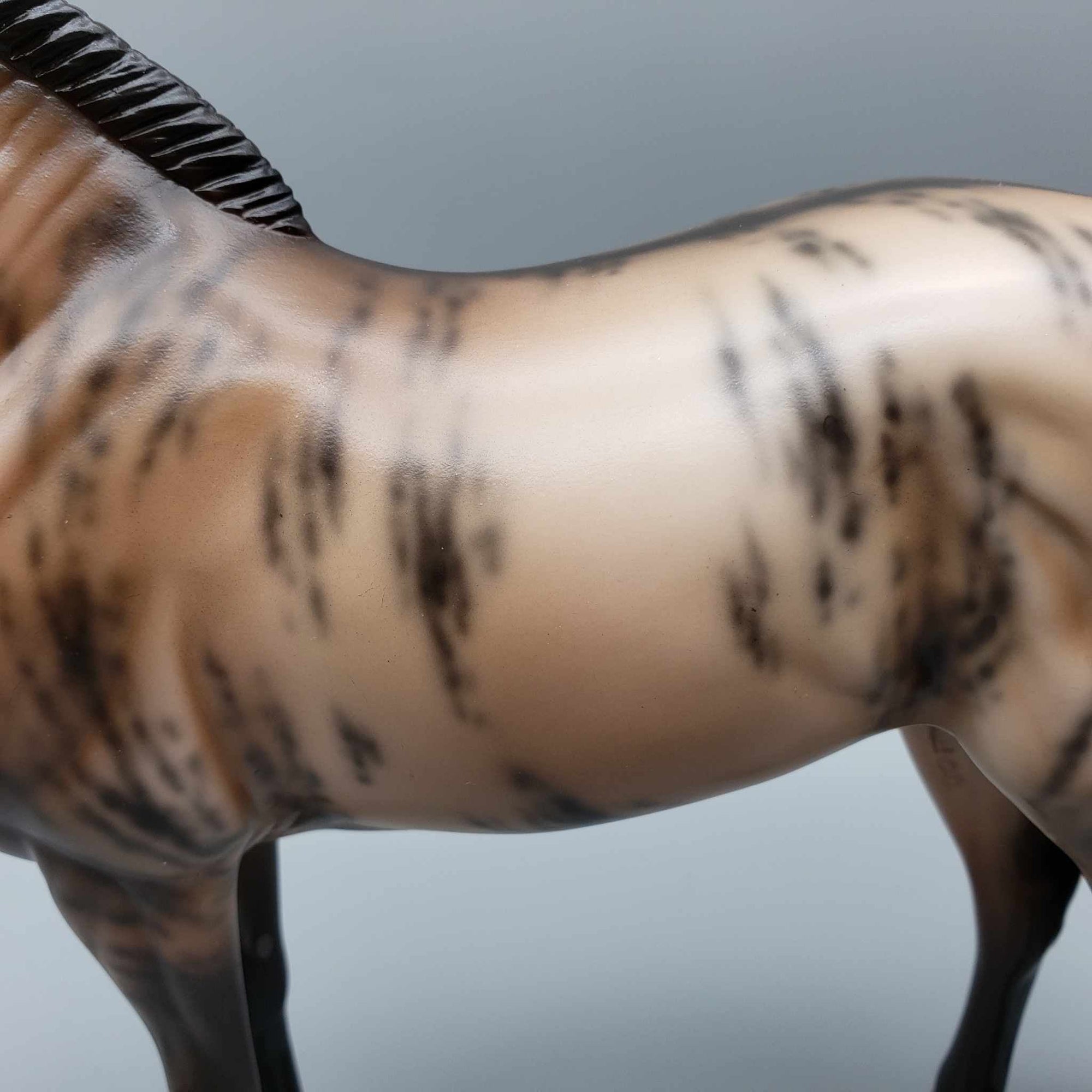 Tarrasque OOAK Skewed Dun/Brindle Andalusian By Jess Hamill  Best Offers 9/18/23