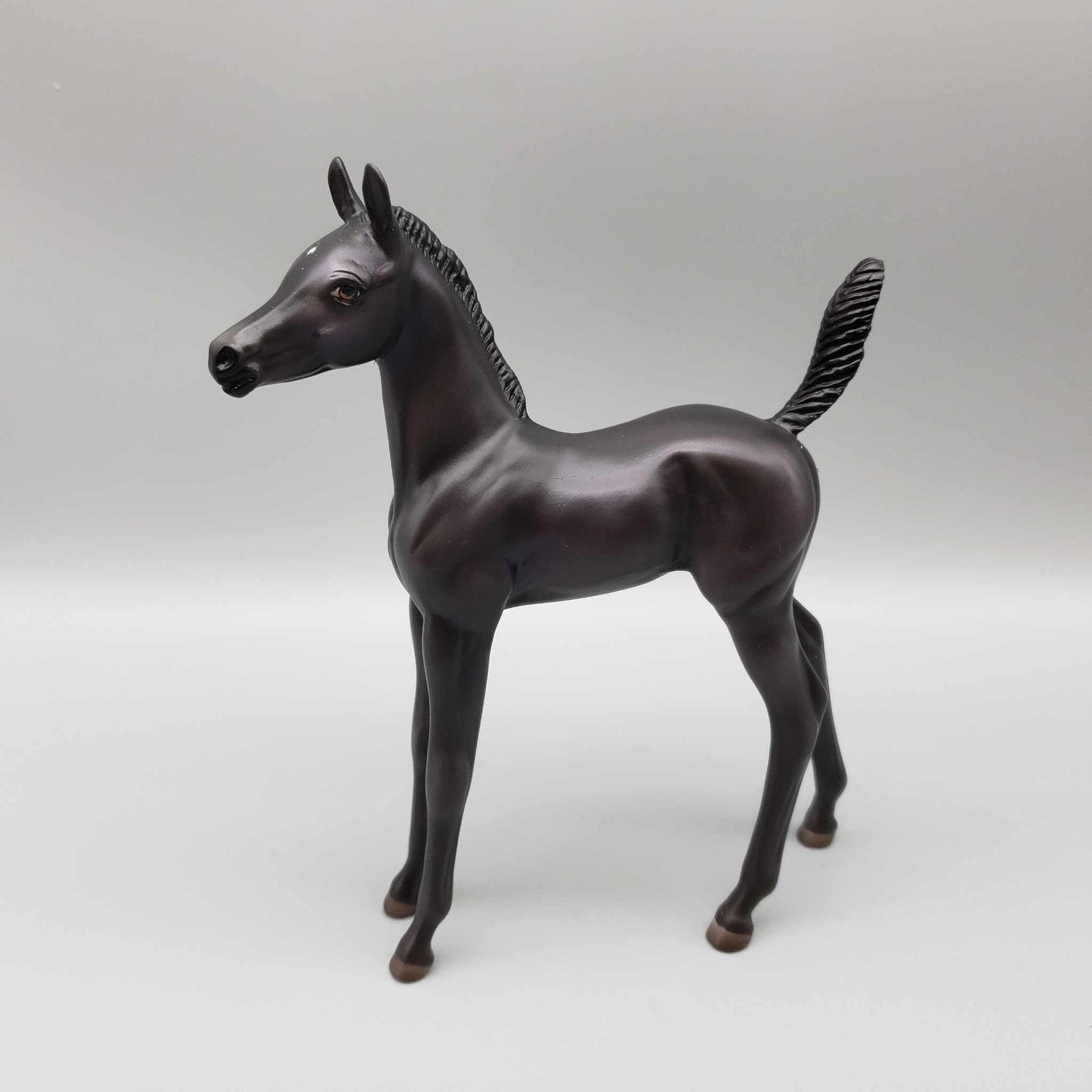 Button OOAK Black with Purple Accents Arab Foal by Ashley Palmer Fall Into Autumn Random Drop Sale 9/23