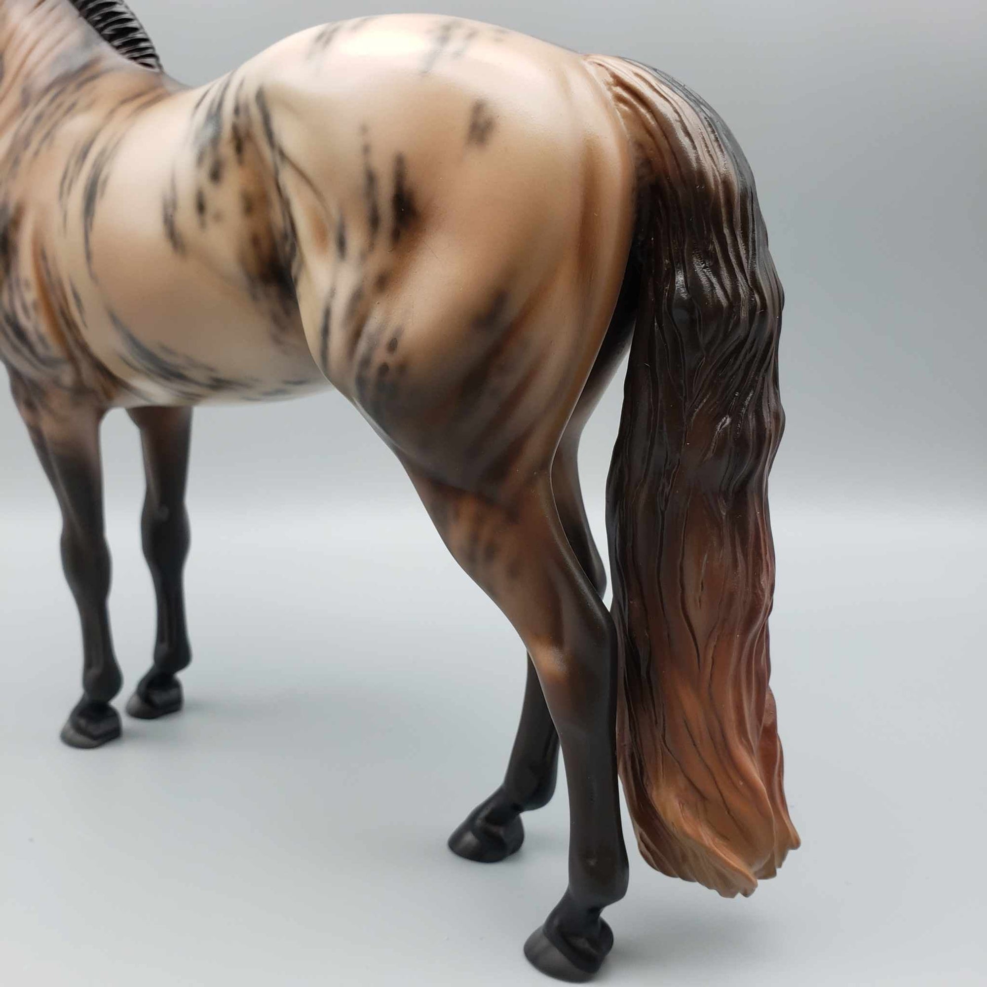 Tarrasque OOAK Skewed Dun/Brindle Andalusian By Jess Hamill  Best Offers 9/18/23