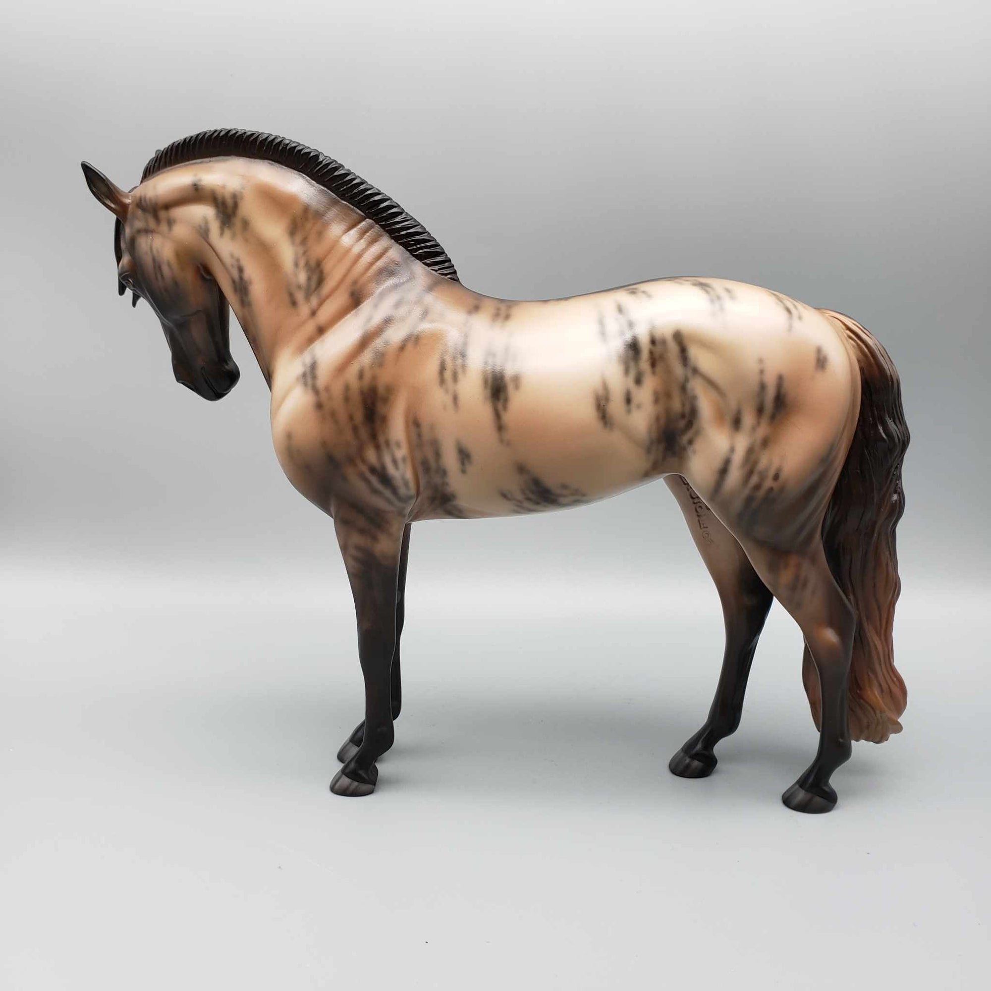 Tarrasque OOAK Skewed Dun/Brindle Andalusian By Jess Hamill  Best Offers 9/18/23