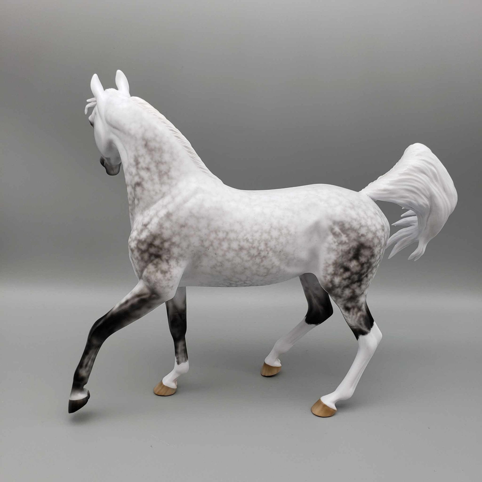 Clair de Lune OOAK Dapple Grey Arab Mare By Ellen Robbins Best Offers 9/18/23