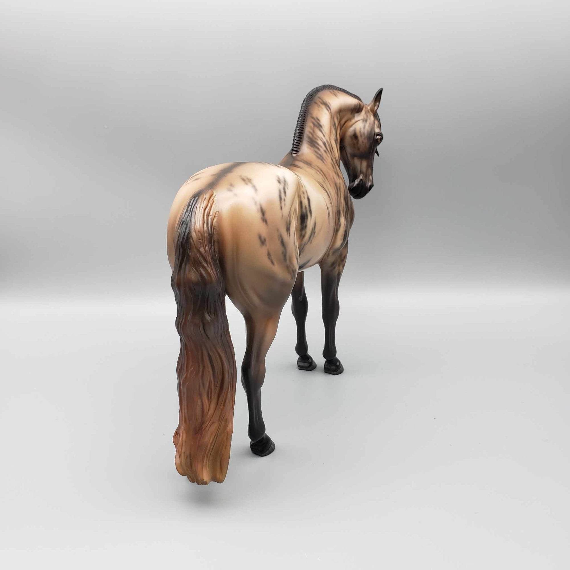 Tarrasque OOAK Skewed Dun/Brindle Andalusian By Jess Hamill  Best Offers 9/18/23