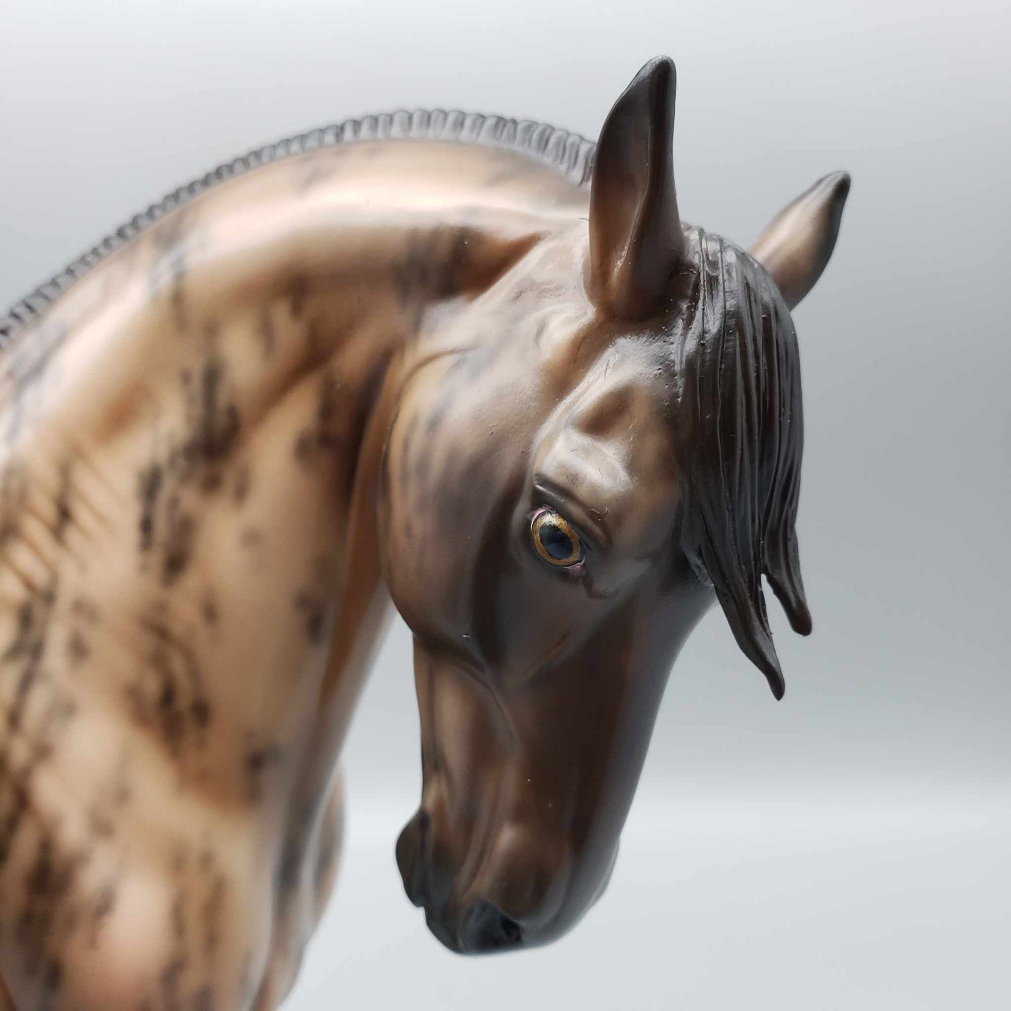 Tarrasque OOAK Skewed Dun/Brindle Andalusian By Jess Hamill  Best Offers 9/18/23