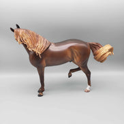 Hellcat OOAK Dark Dappled Chestnut Extreme Custom Andalusian By Caroline Boydston Best Offer 11/20/23