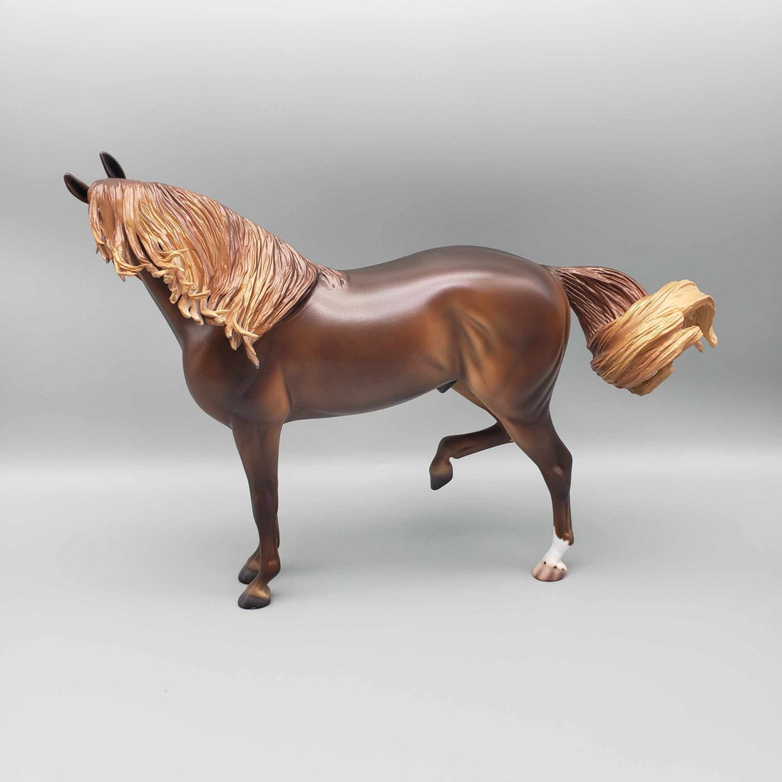 Hellcat OOAK Dark Dappled Chestnut Extreme Custom Andalusian By Caroline Boydston Best Offer 11/20/23