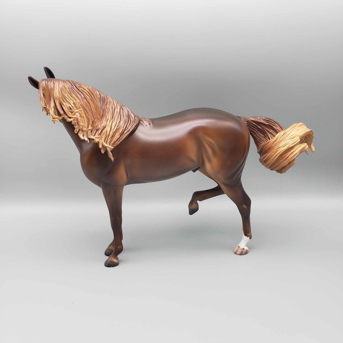 Hellcat OOAK Dark Dappled Chestnut Extreme Custom Andalusian By Caroline Boydston Best Offer 11/20/23