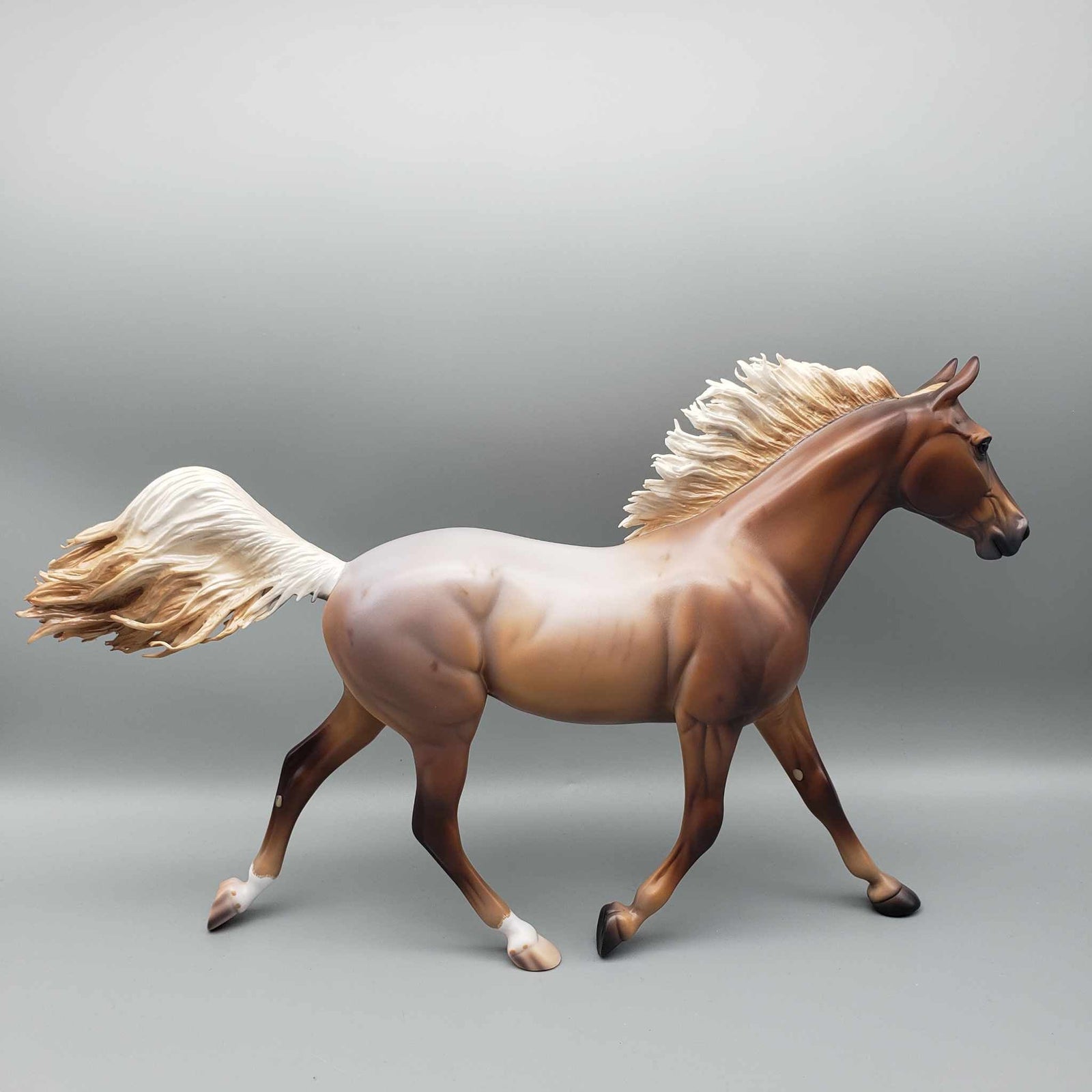 Jenny OOAK Strawberry Roan with Corn Spots Palouse By Caroline Boydston Best Offer 11/20/23