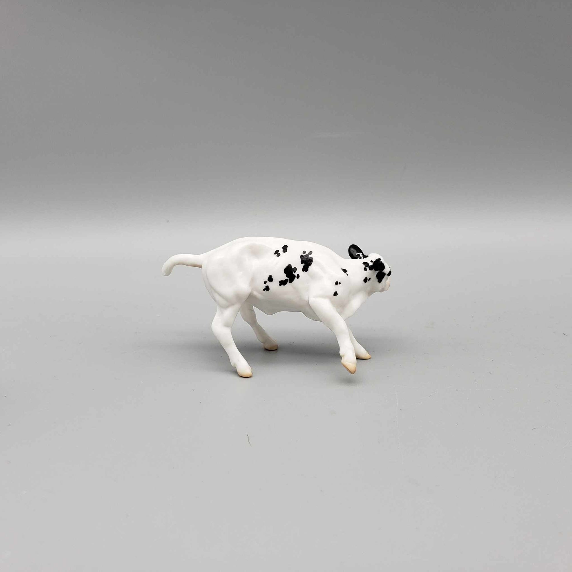 Osor &amp; Calf OOAK Neon Blue Blacklight Reactive Cutter &amp; Alien Calf Chip LE-30 By Jess Hamill Moonlight Madness 2023 MM23