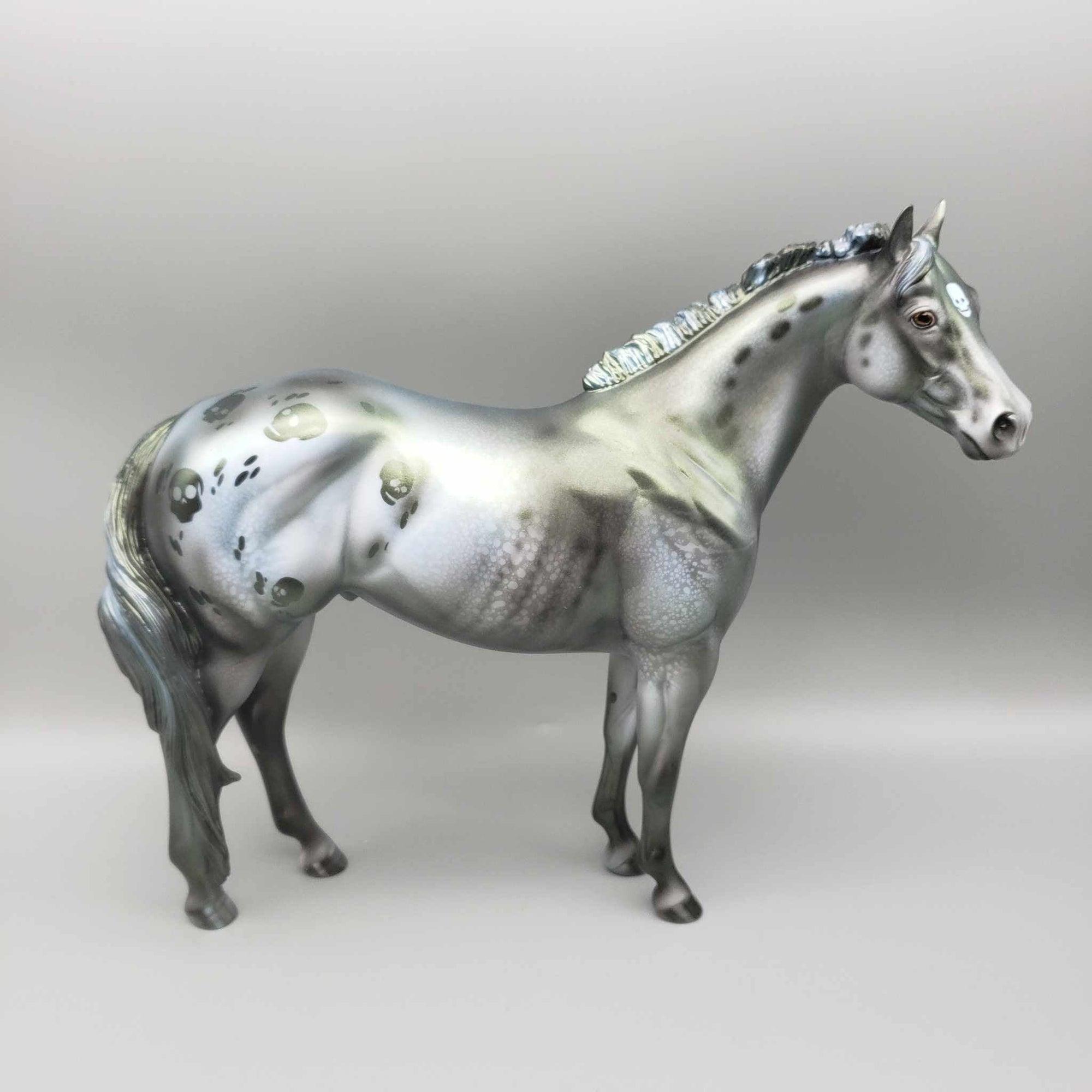 Vigil LE30 Skull Appaloosa ISH By Julie Keim Moonlight Madness 2023 MM23