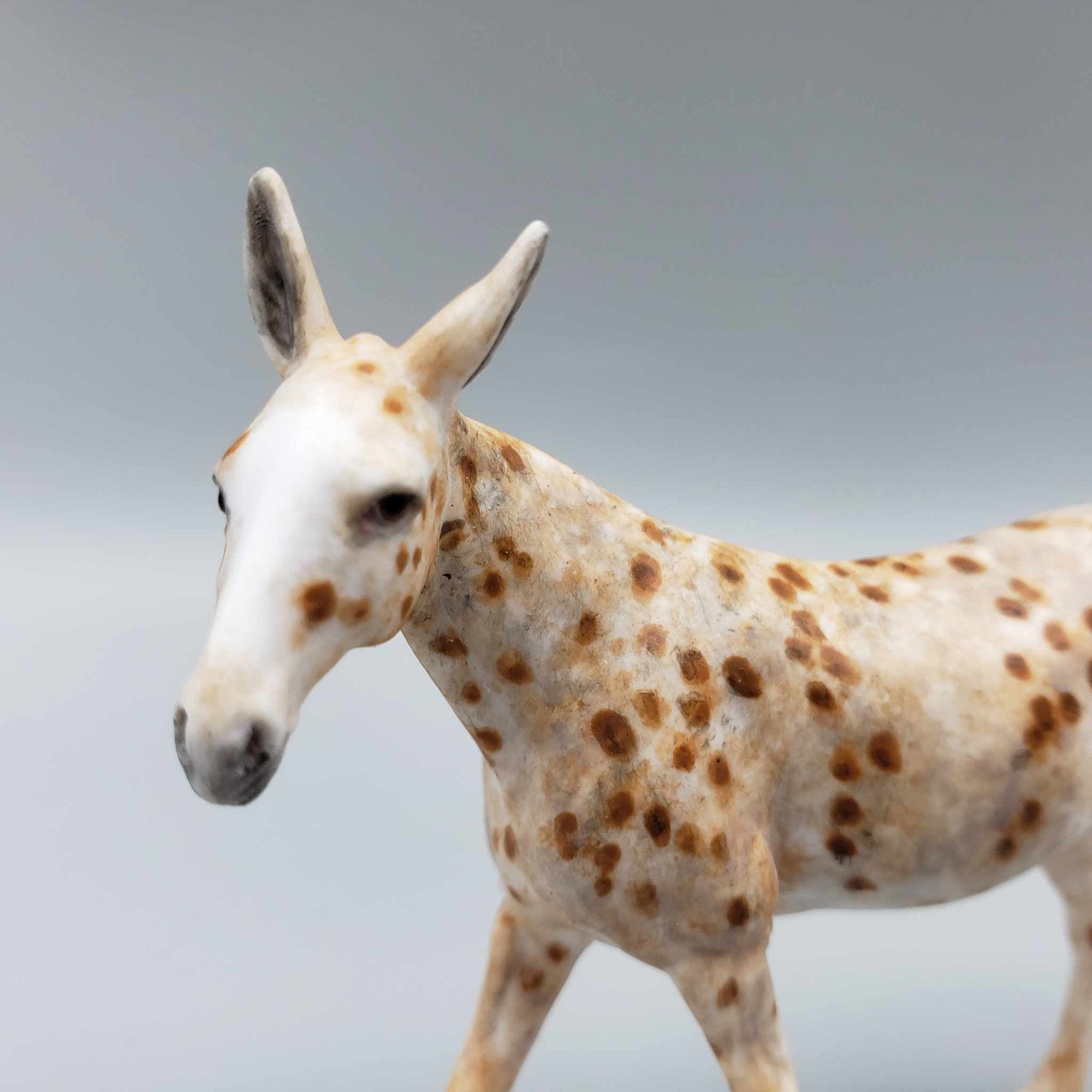 Gold Rush OOAK Custom Mule Chip by Andrea Thomason Fall Facebook Auction 9/23