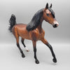 Cessna OOAK Dappled Bay with Silver Tail Arabian Mare By Caroline Boydston Best Offer 11/6/23