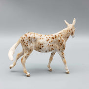 Gold Rush OOAK Custom Mule Chip by Andrea Thomason Fall Facebook Auction 9/23