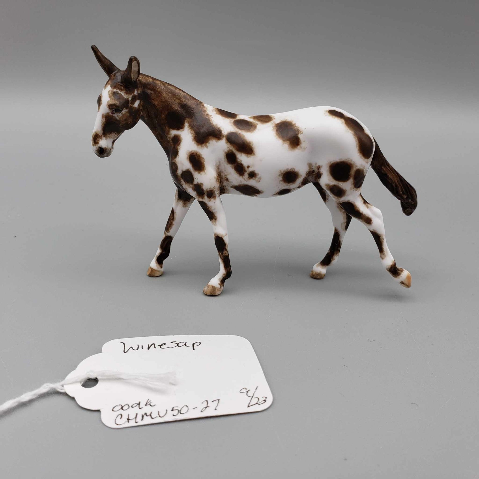 Winesap  OOAK Custom Mule Chip by Andrea Thomason Fall Facebook Auction 9/23