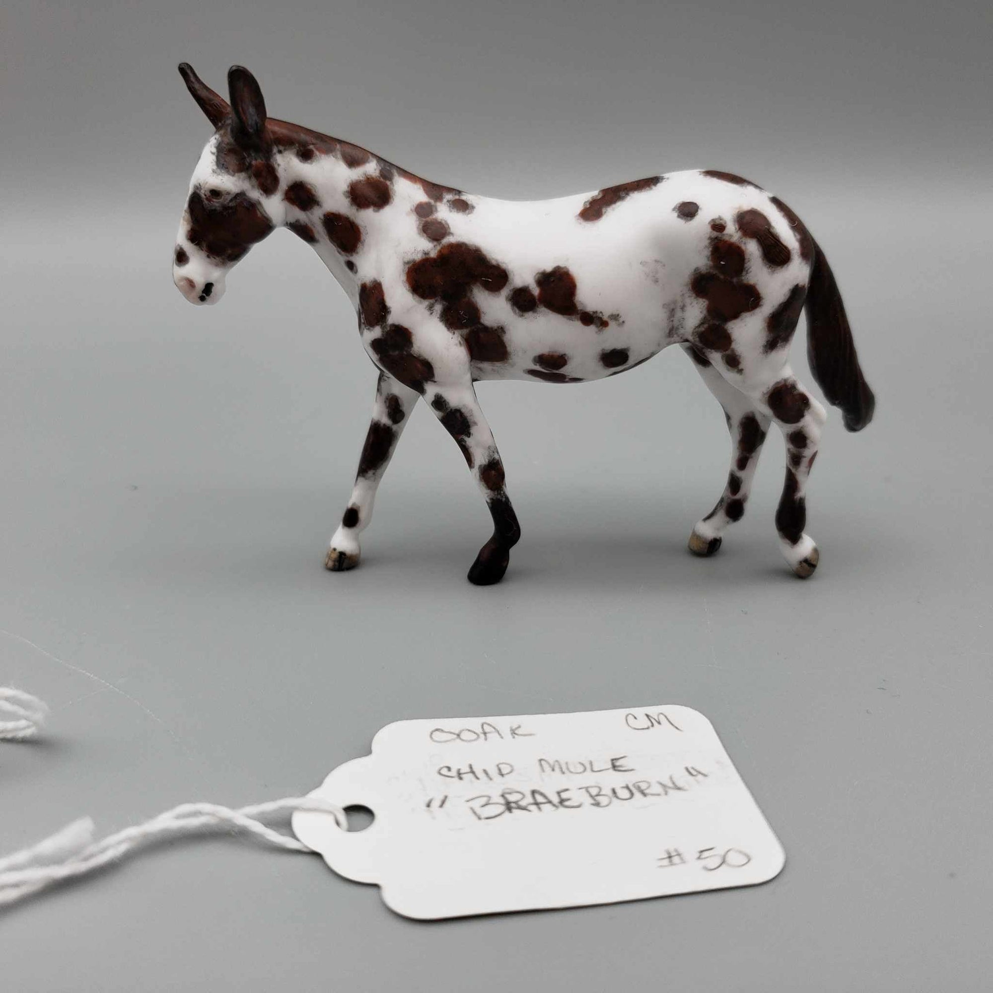 Braeburn OOAK Custom Mule Chip by Andrea Thomason Fall Facebook Auction 9/23