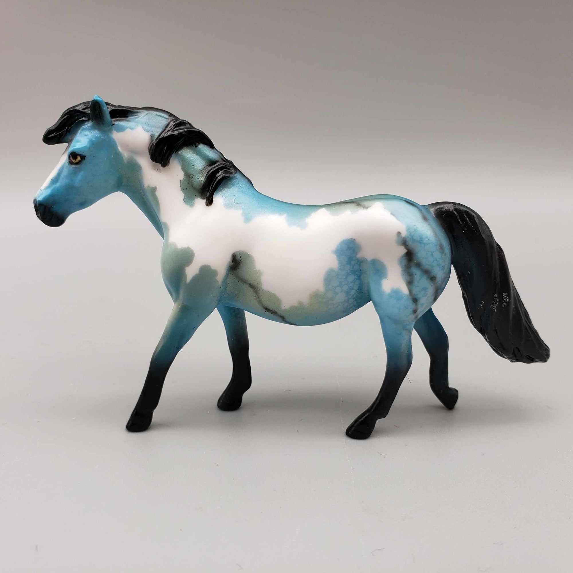 Fatima OOAK Turquoise Decorator Pony Chip By Dawn Quick Fall Into Autumn Random Drop Sale 9/23